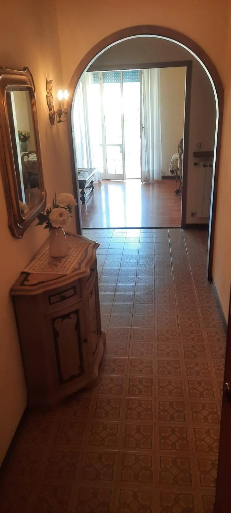 Seating area in Hotel Dora