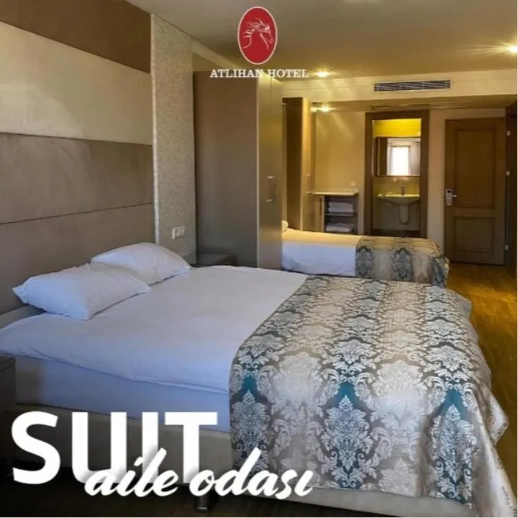 Bed in Atlıhan Hotel