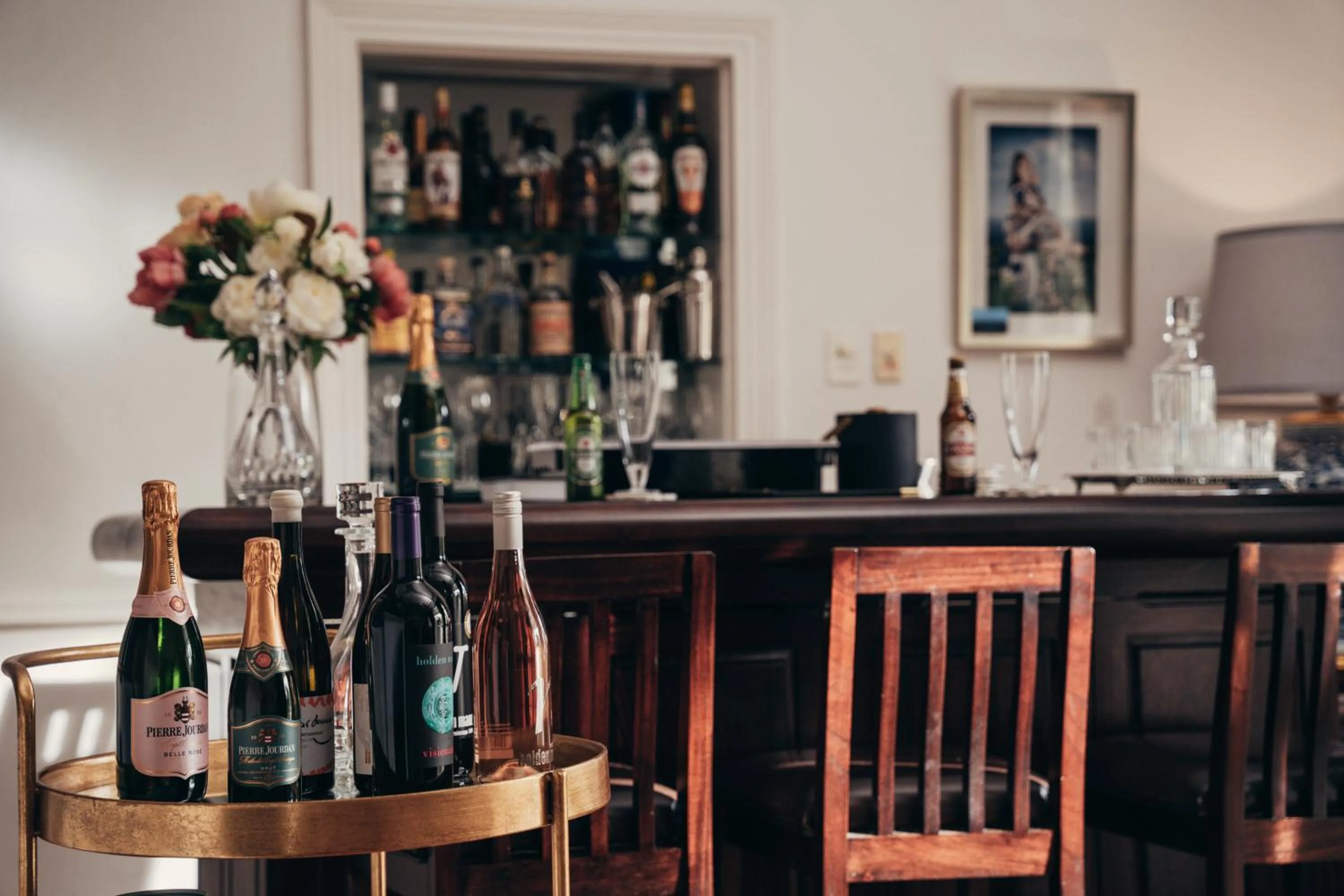 Lounge or bar in Les Chambres Guest House