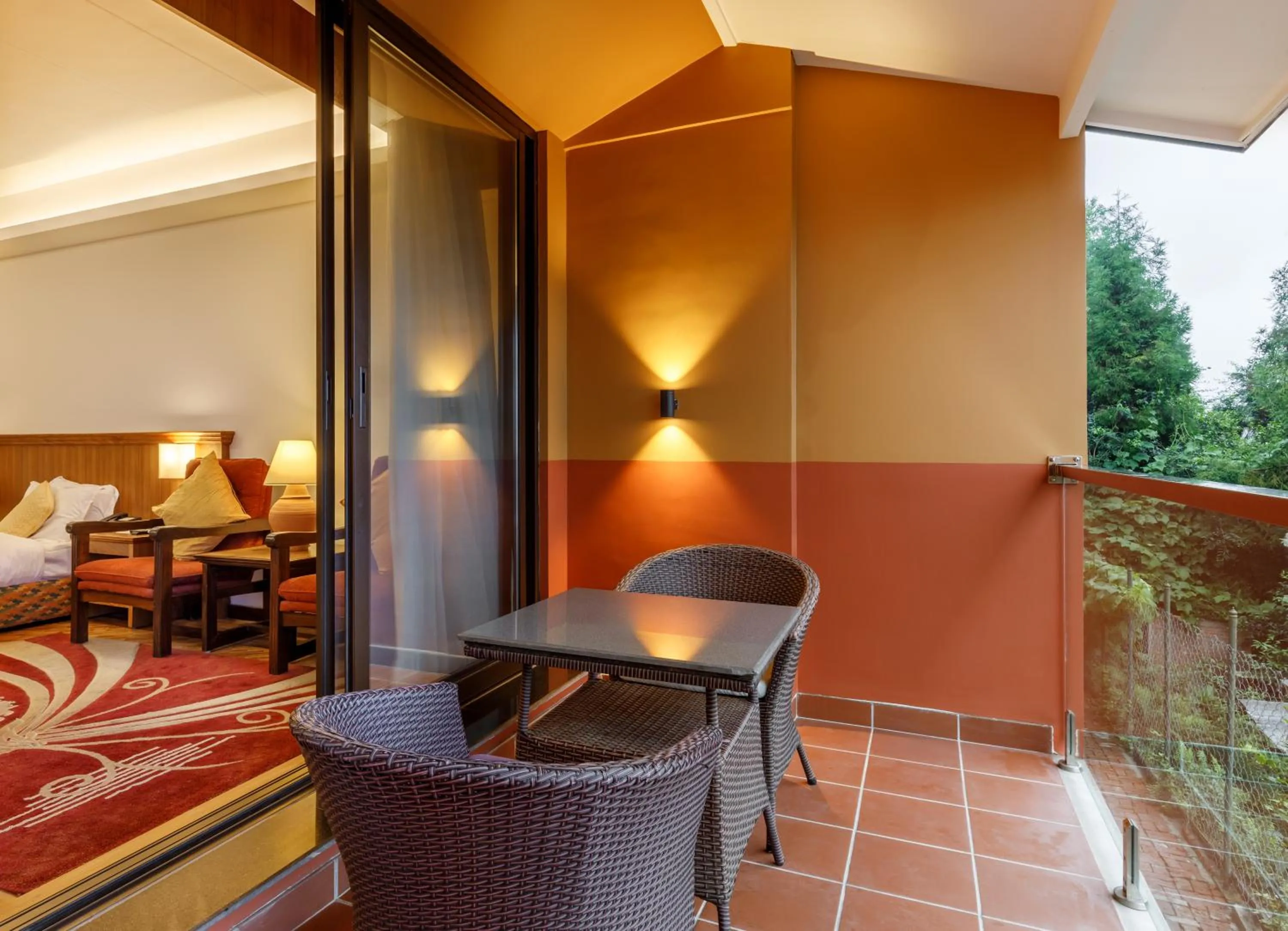 Balcony/Terrace in Club Himalaya, by ACE Hotels