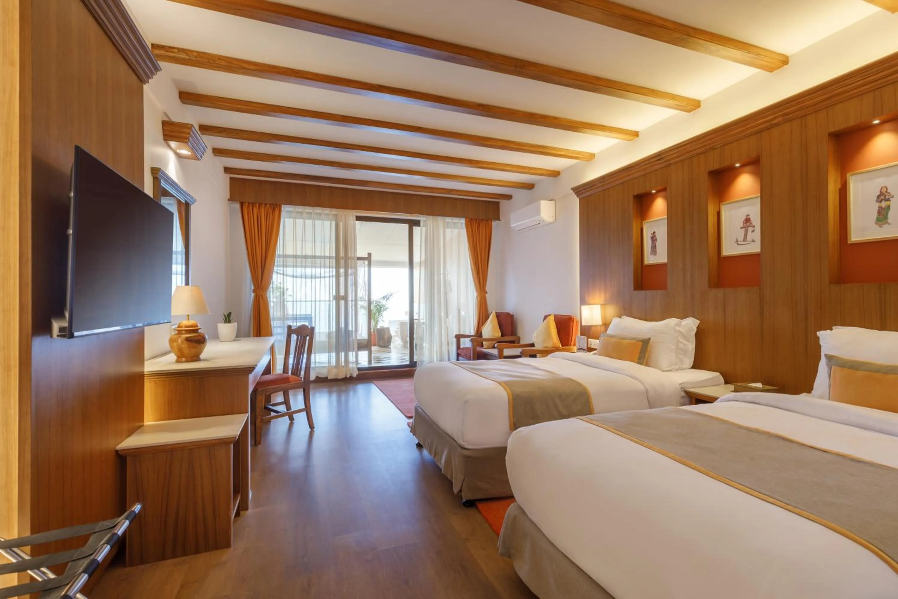 Bed in Club Himalaya, by ACE Hotels