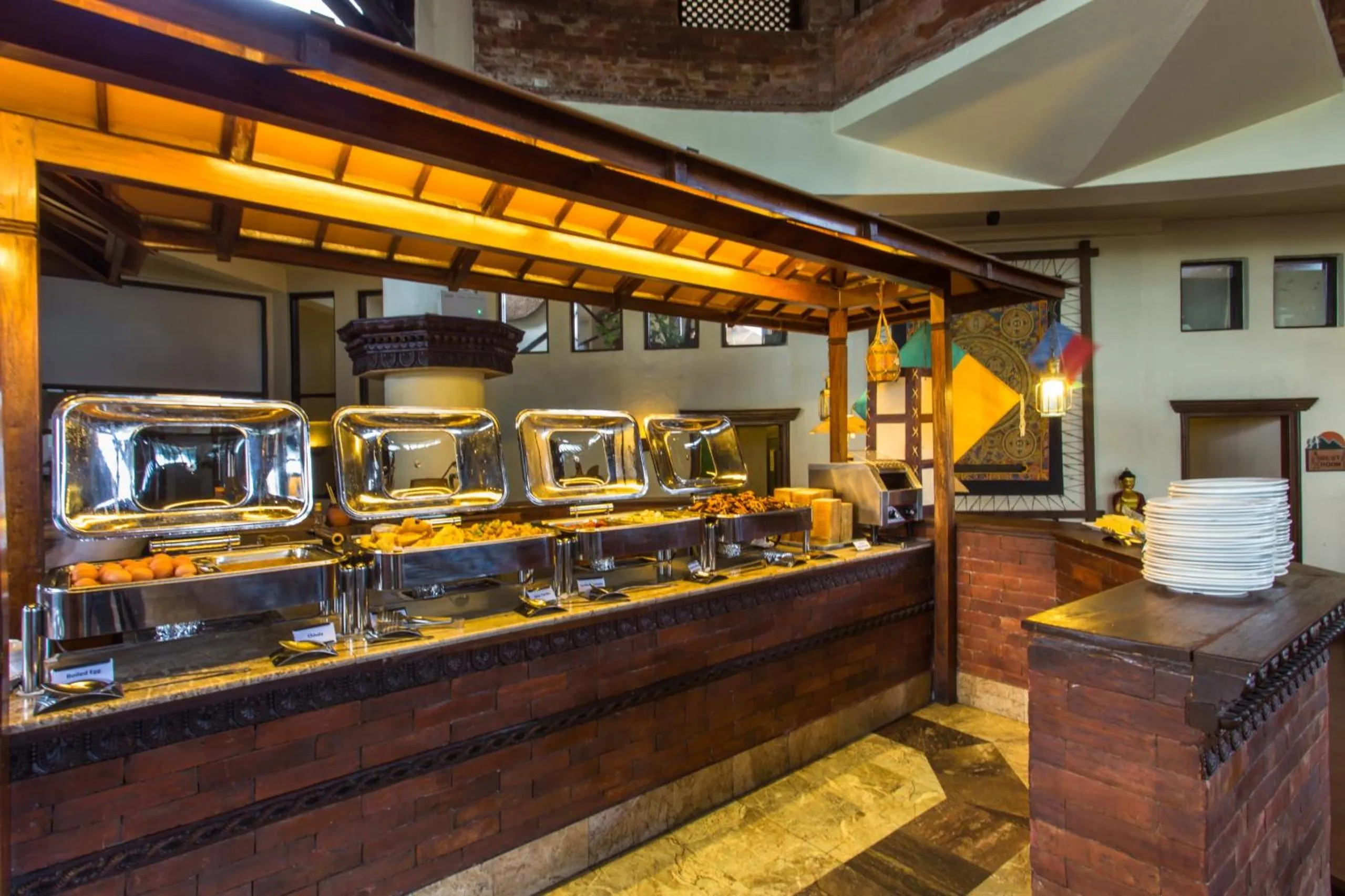 Buffet breakfast in Club Himalaya, by ACE Hotels
