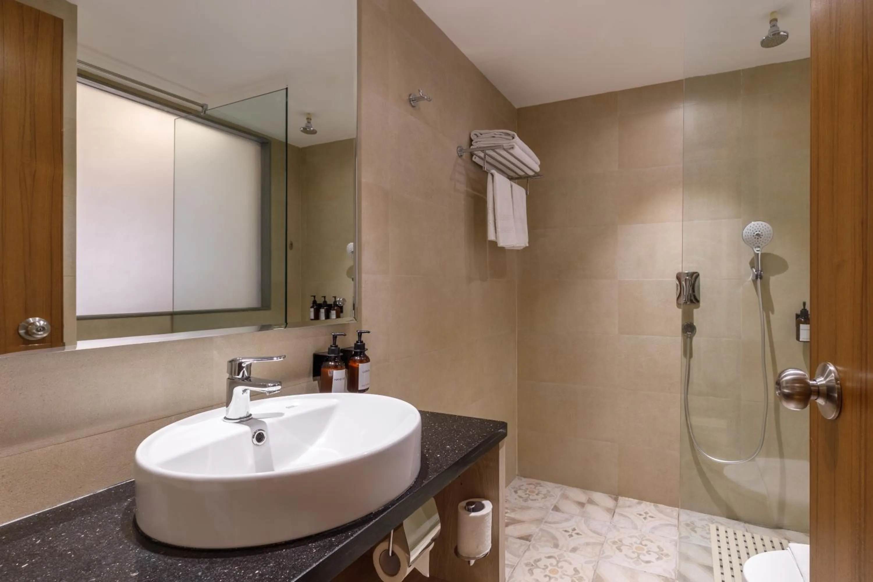 Bathroom in Club Himalaya, by ACE Hotels