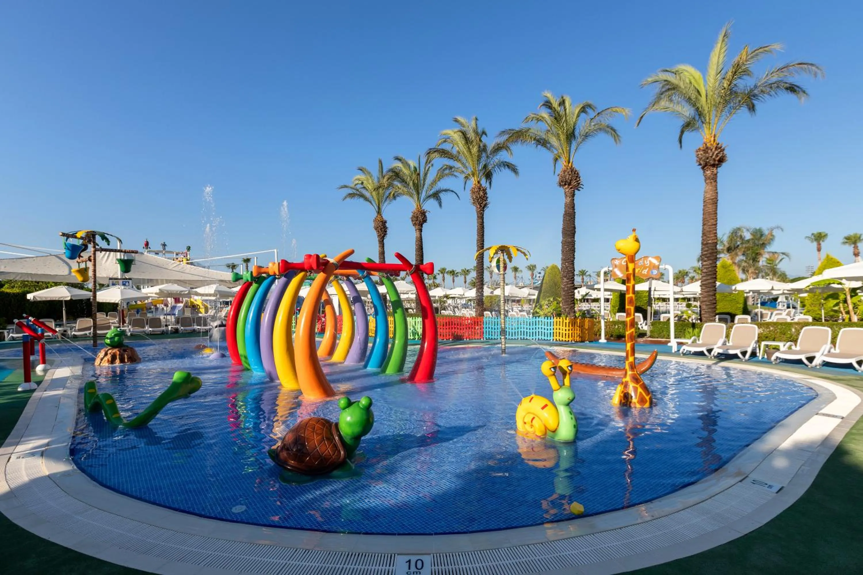Aqua park in Miracle Resort Hotel