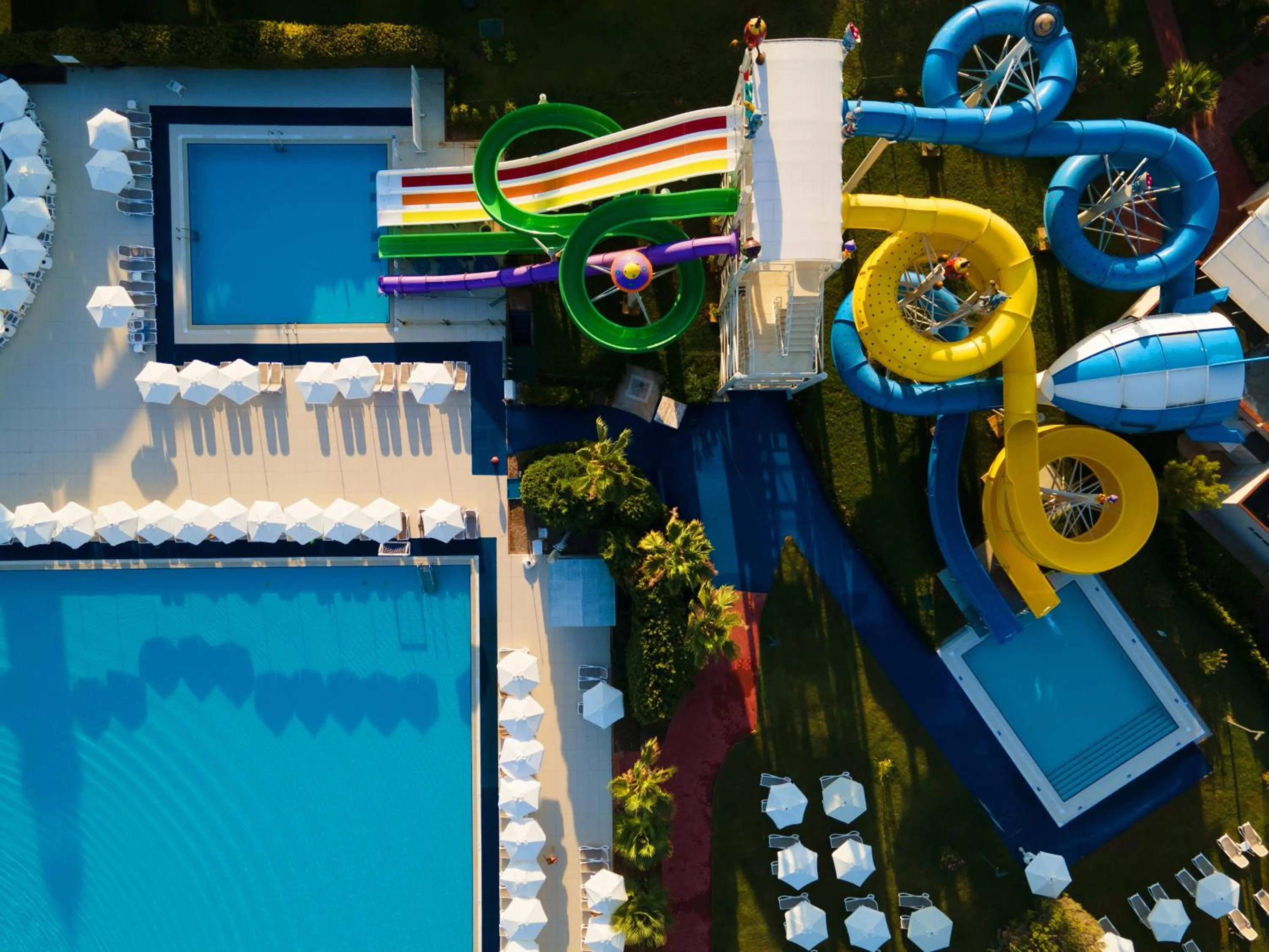 Aqua park in Miracle Resort Hotel