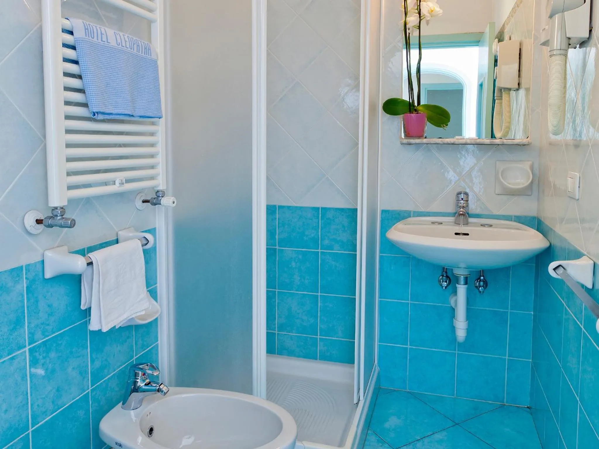 Bathroom in Hotel Cleopatra