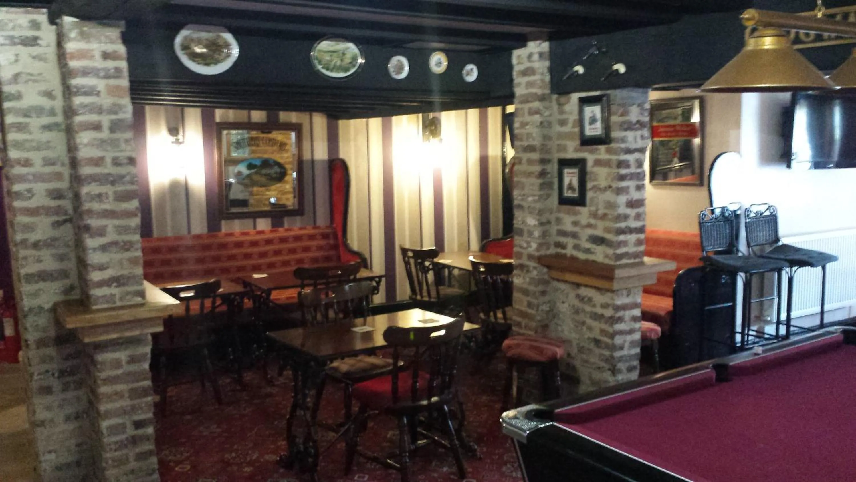 Lunch in The cabin saracens head