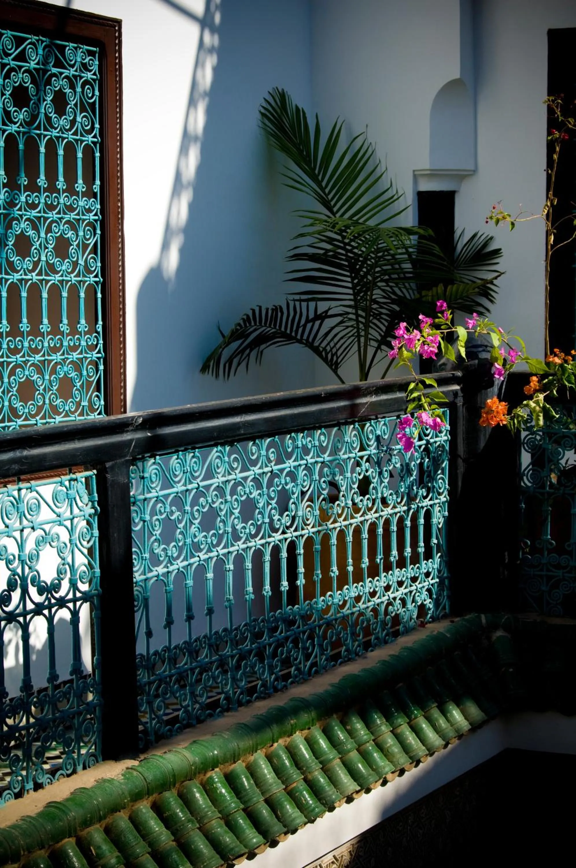 Decorative detail in Riad Ben Tachfine