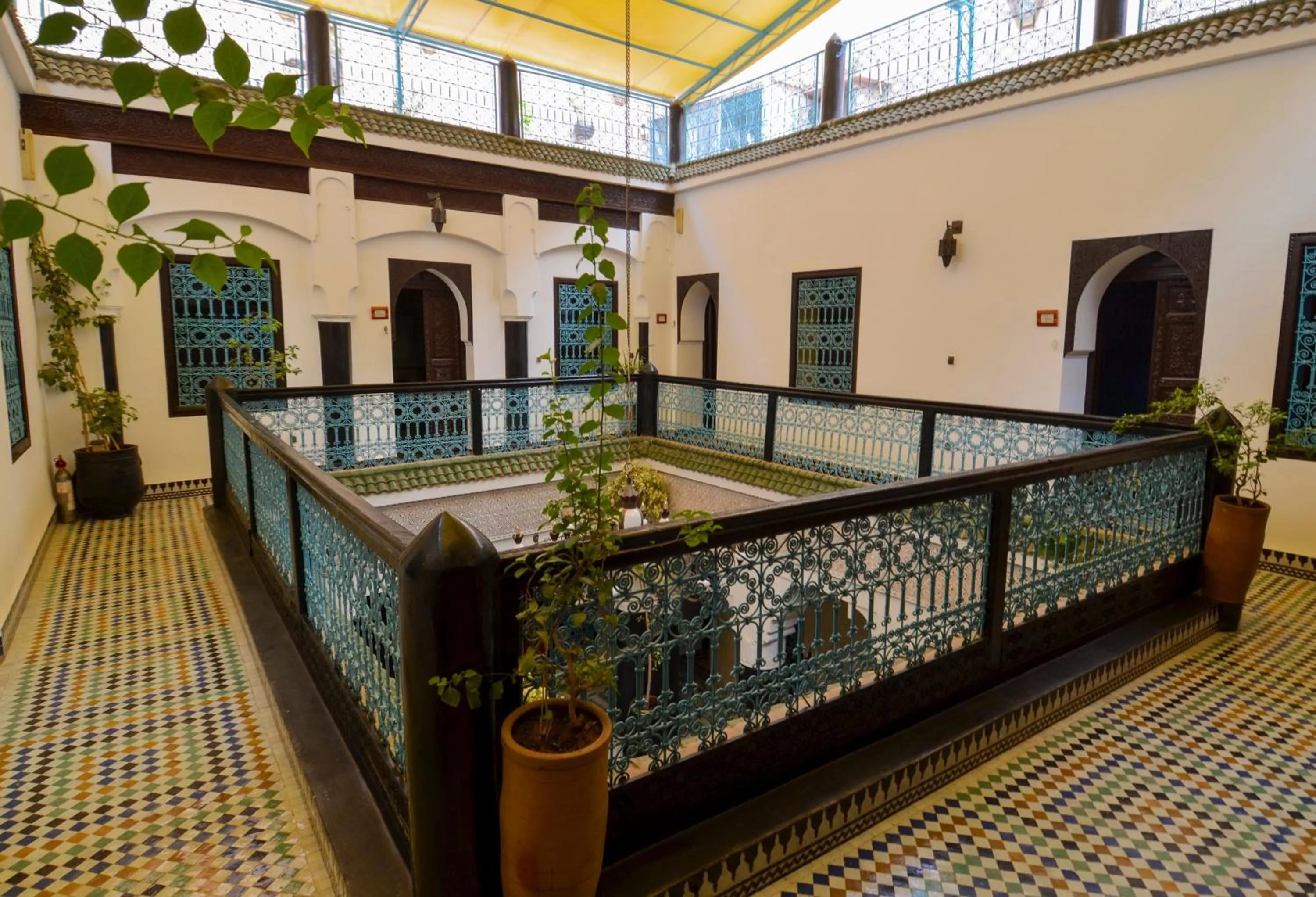 Balcony/Terrace in Riad Ben Tachfine