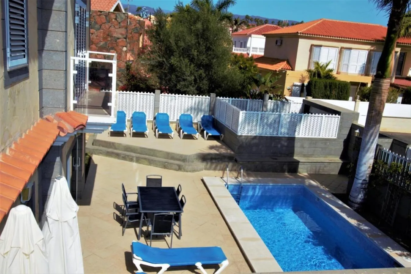 Garden view in Villa Lovisi