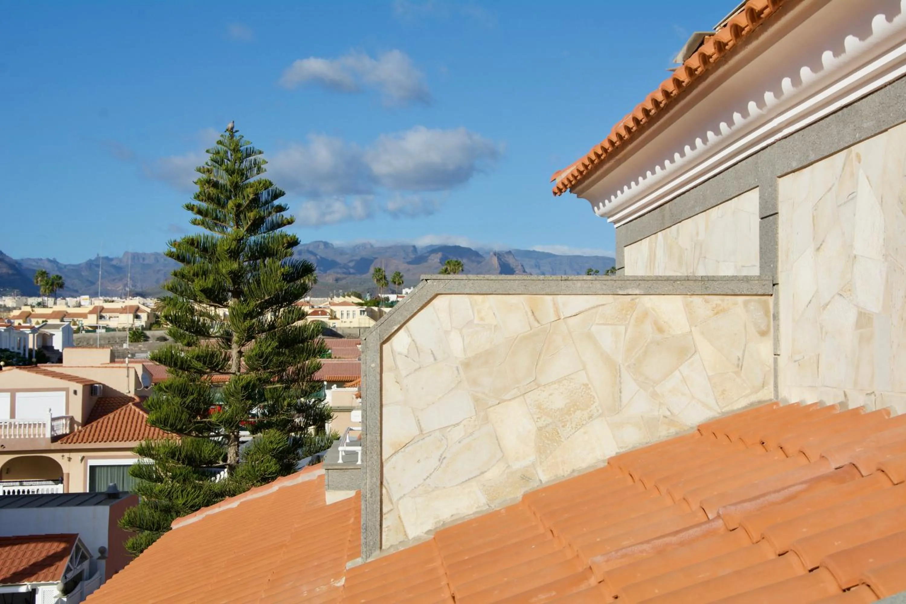 Mountain view in Villa Lovisi