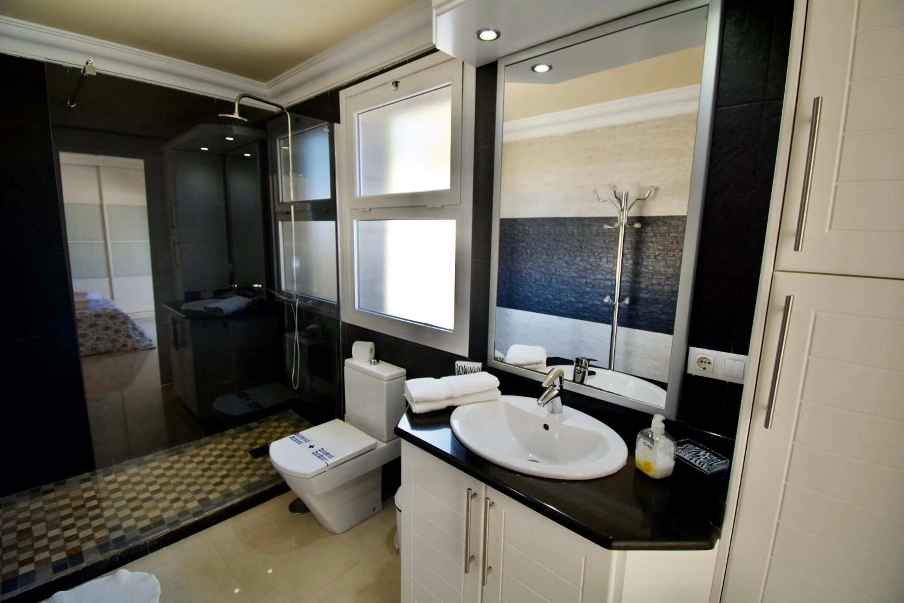 Shower in Villa Lovisi