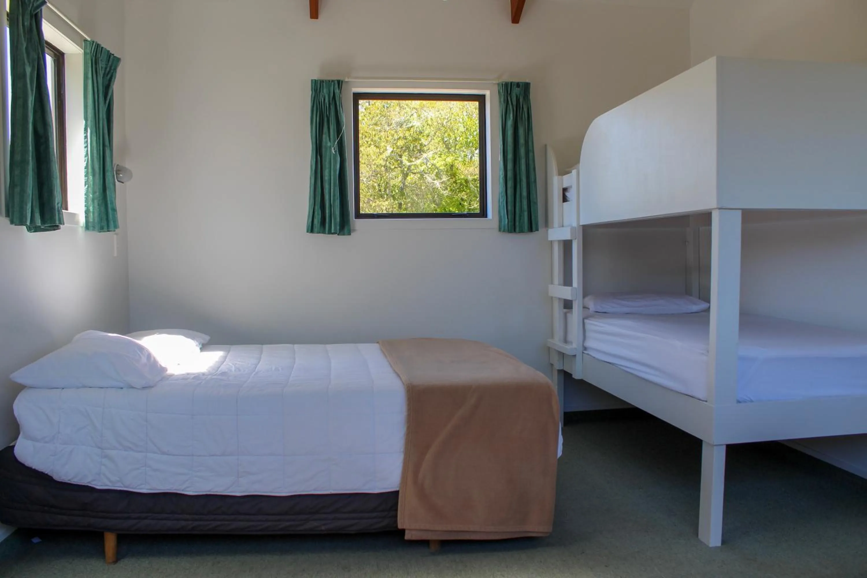 Bed in Holdens Bay Holiday Park