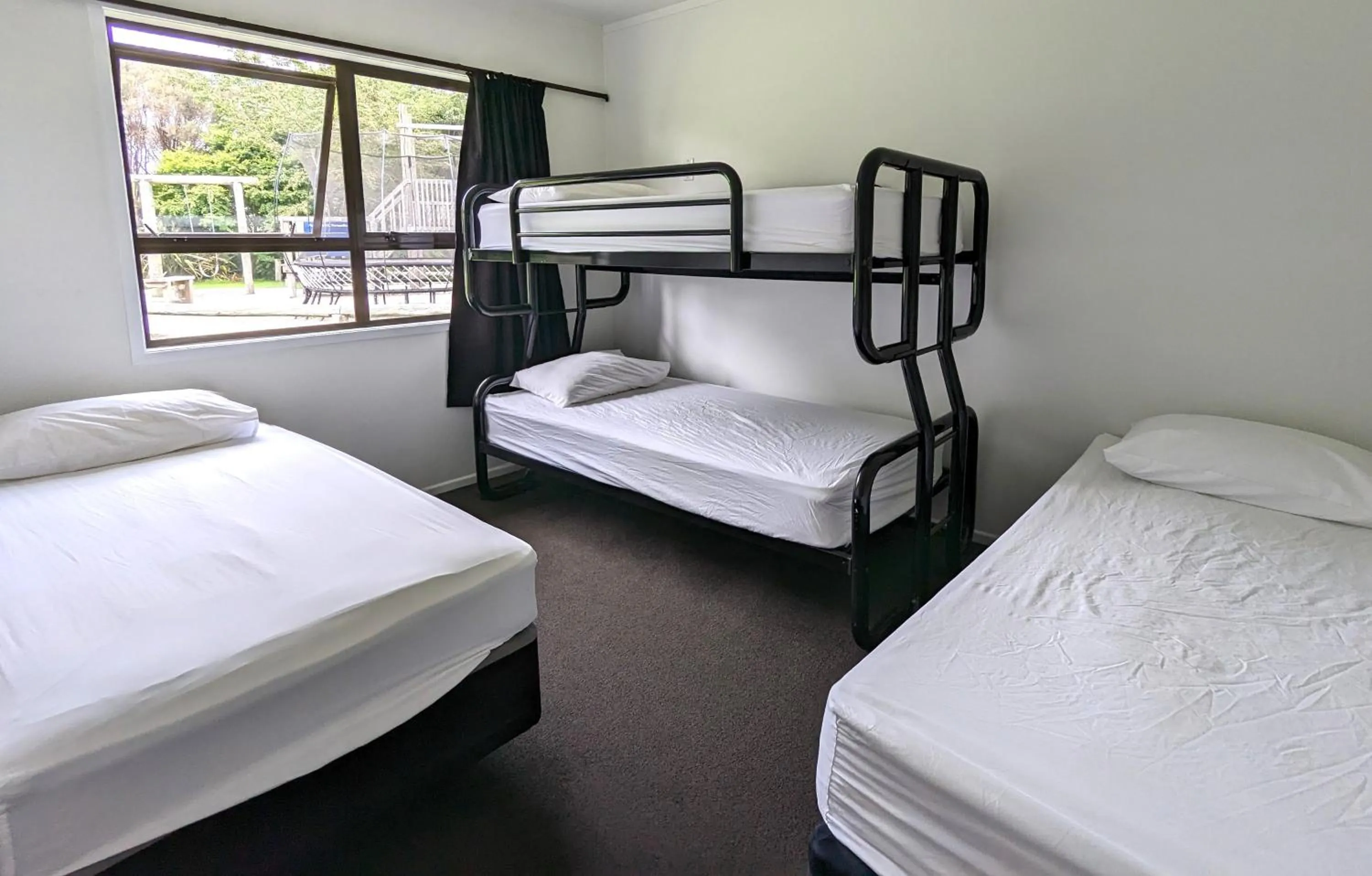 Bed in Holdens Bay Holiday Park