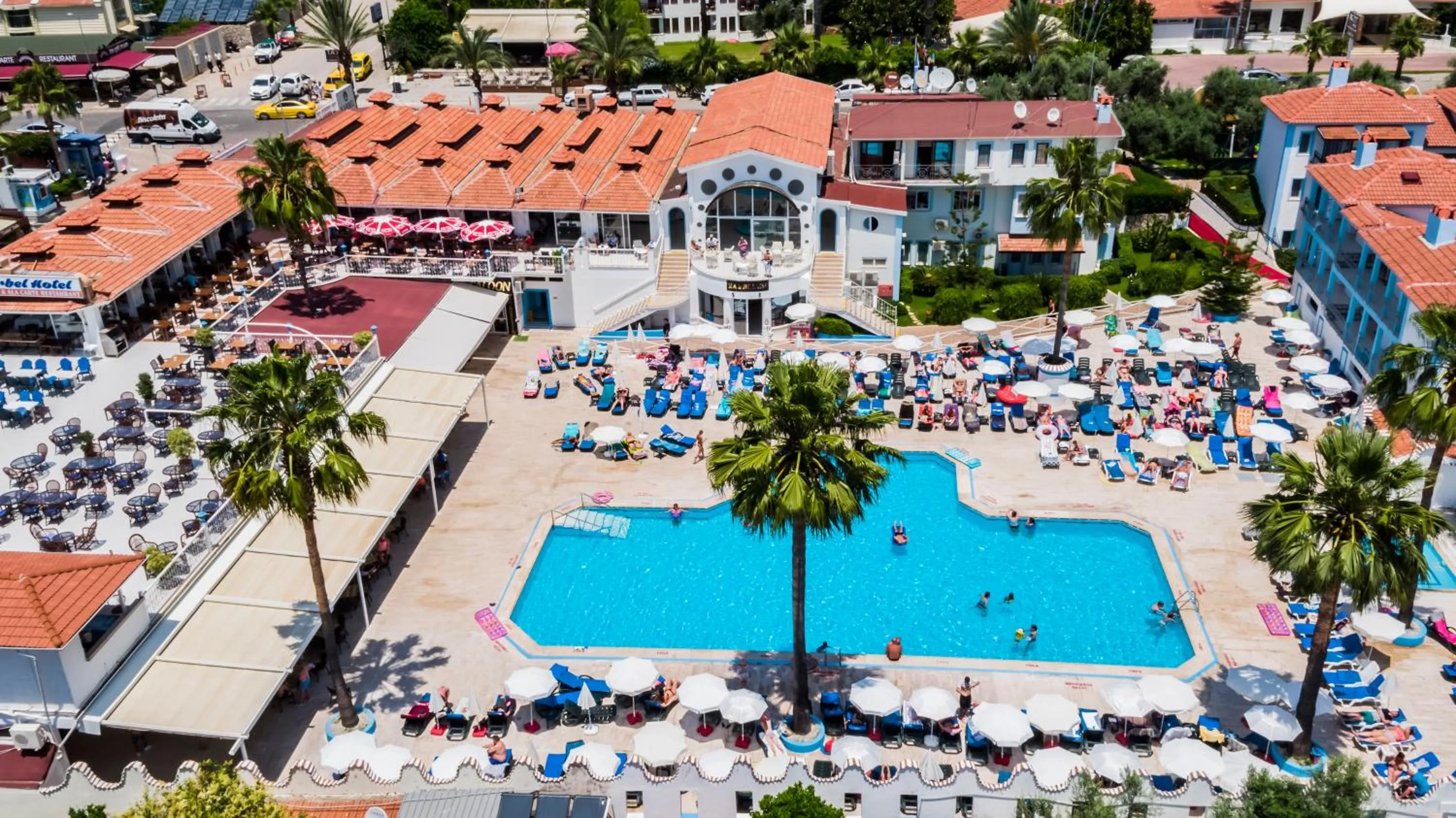 Bird's eye view in Karbel Hotel