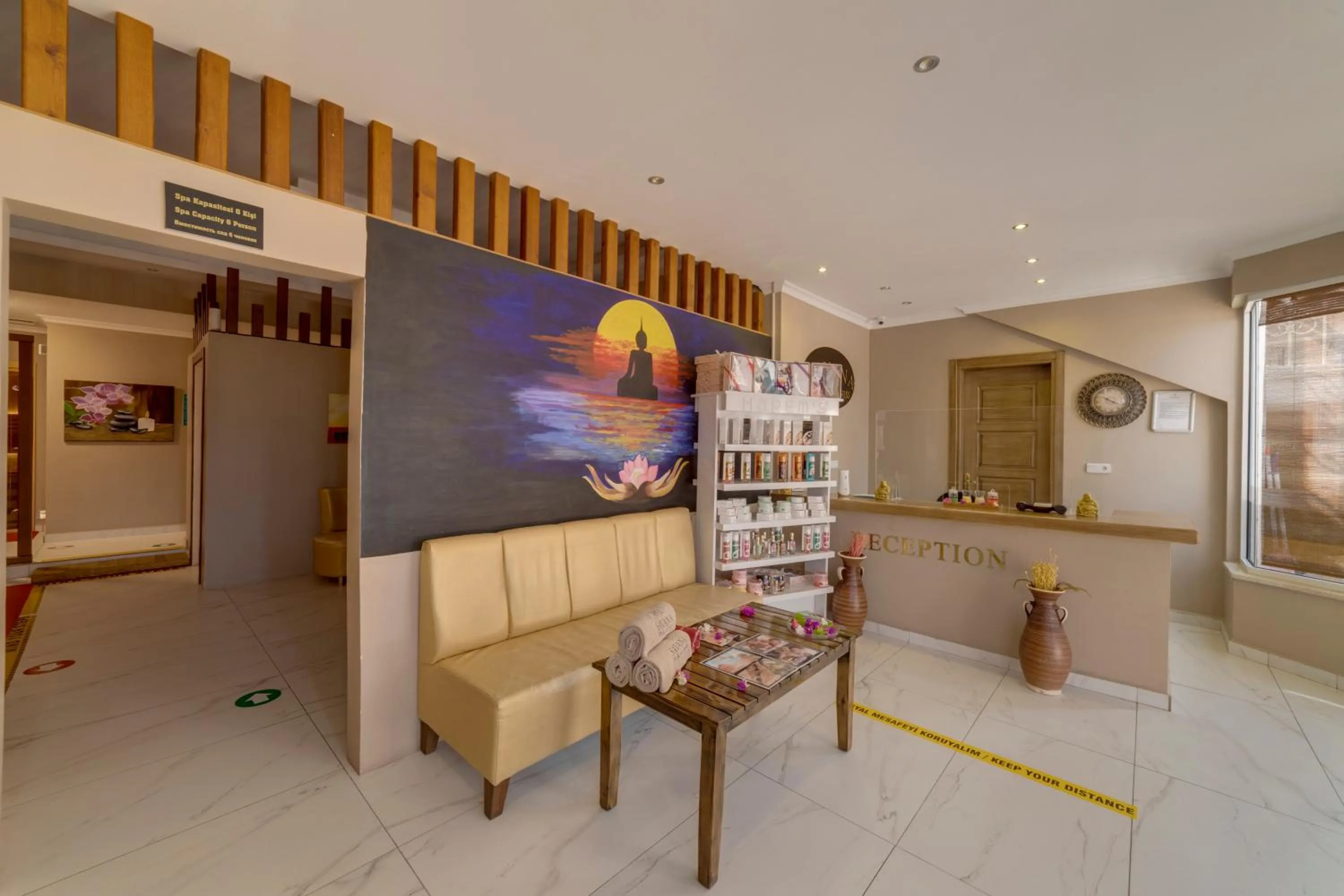 Sauna in Karbel Hotel