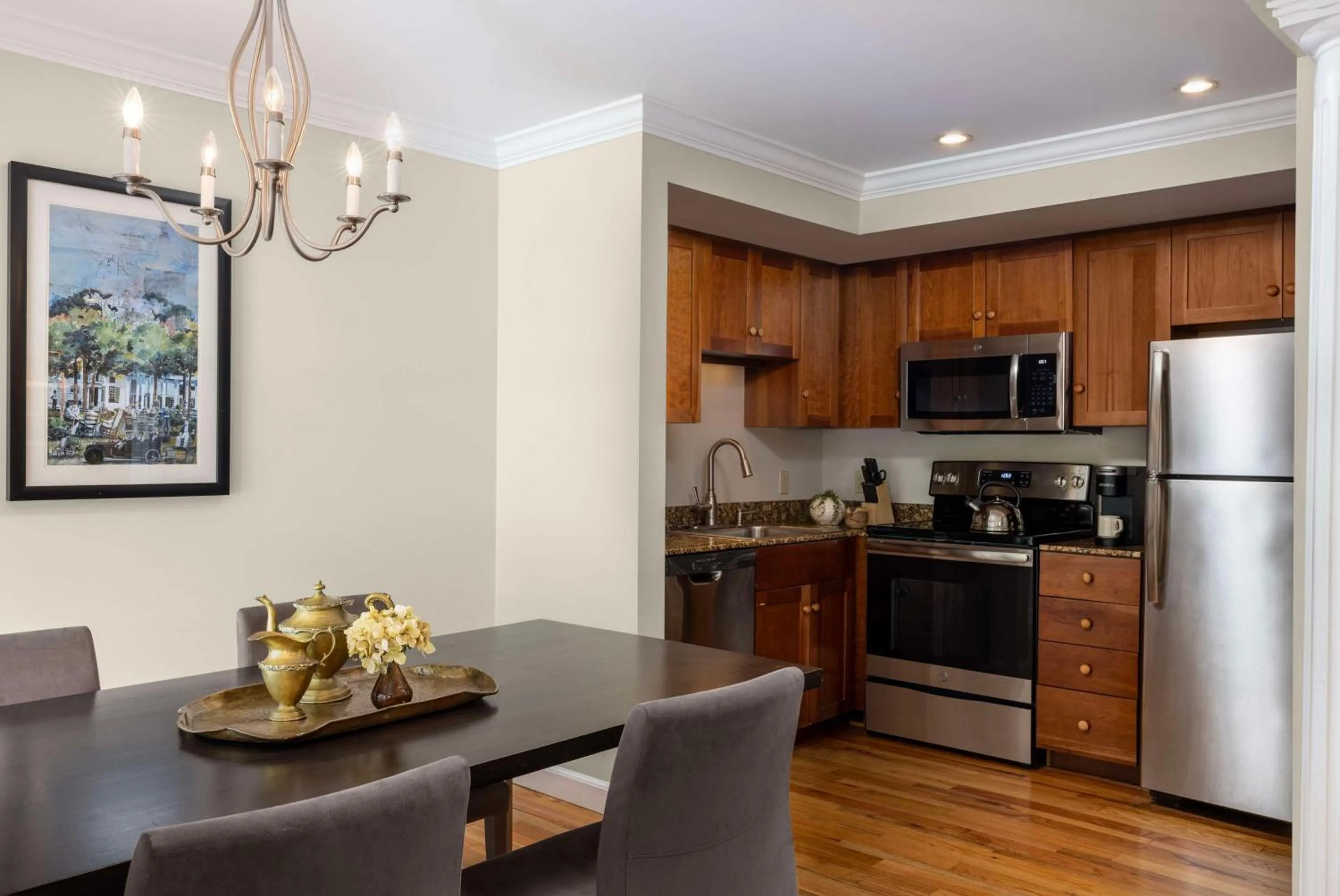 Kitchen or kitchenette in The Equinox Golf Resort & Spa