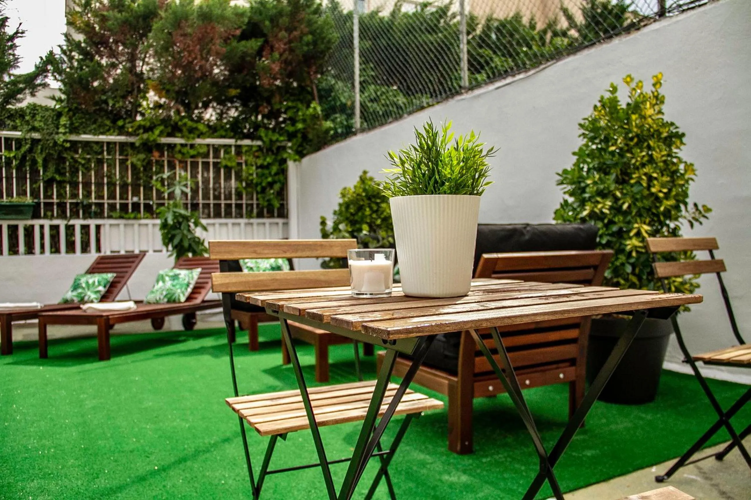 Garden in Real Beds Madrid