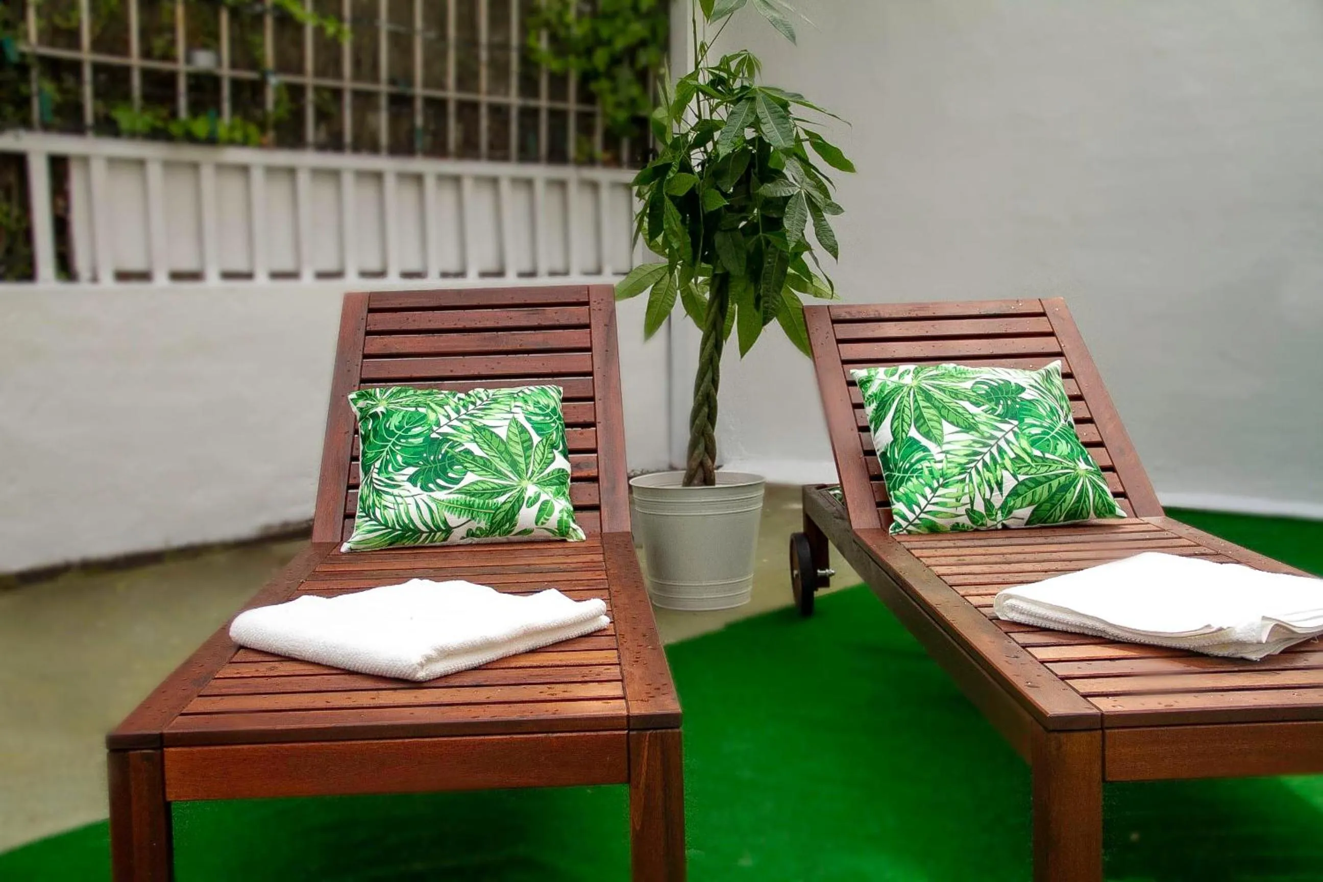 Garden in Real Beds Madrid