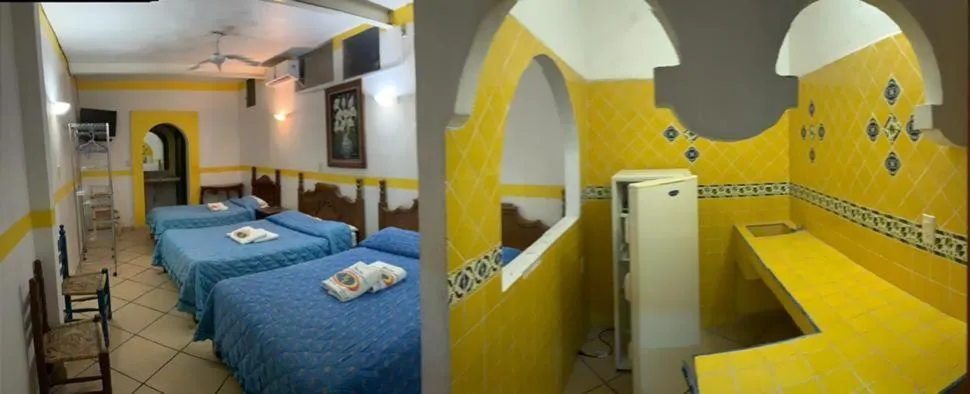 Bedroom, Bed in Hotel Real Jojutla