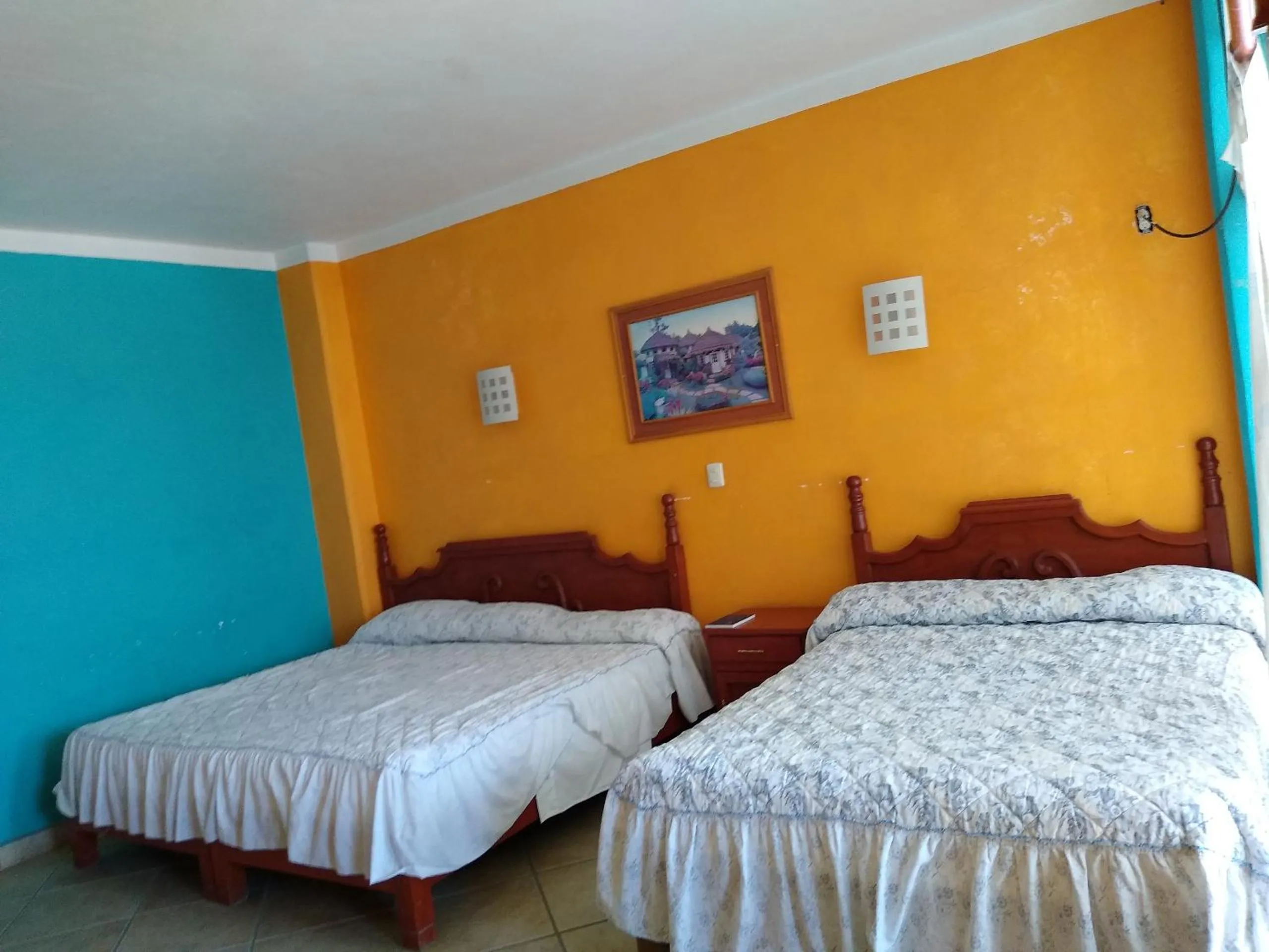 Bedroom, Bed in Hotel Real Jojutla