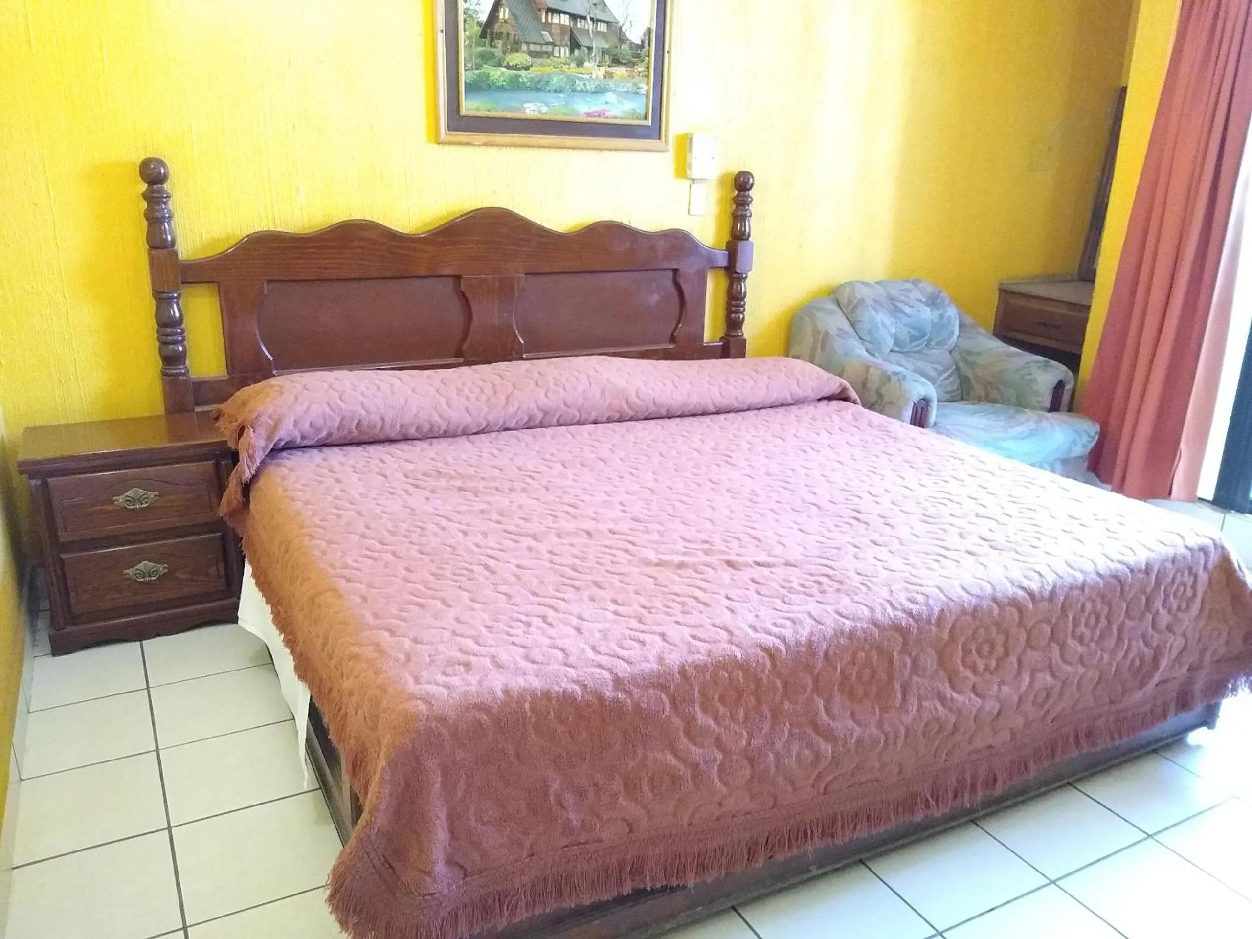 Bedroom, Bed in Hotel Real Jojutla