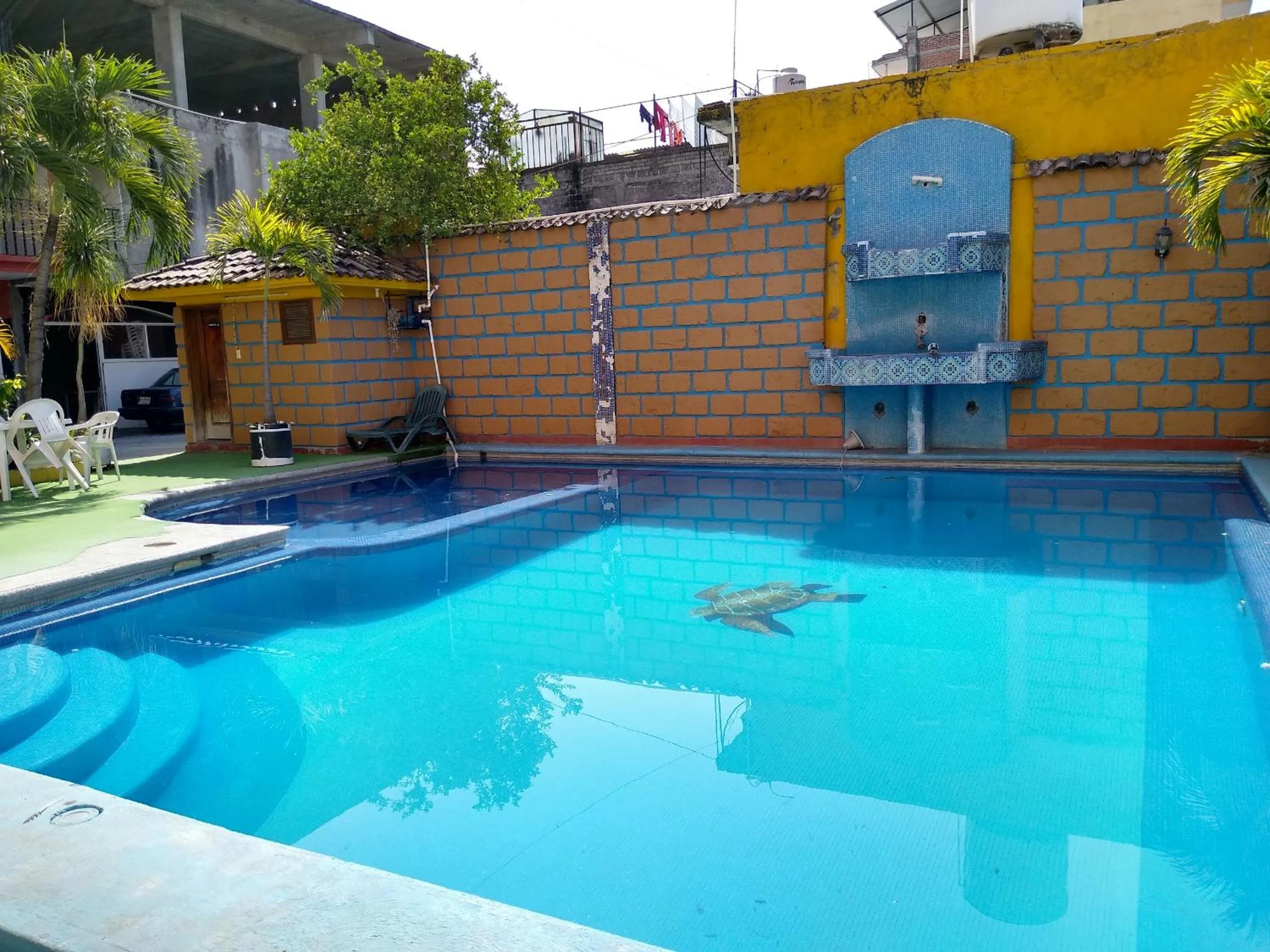 Swimming pool in Hotel Real Jojutla