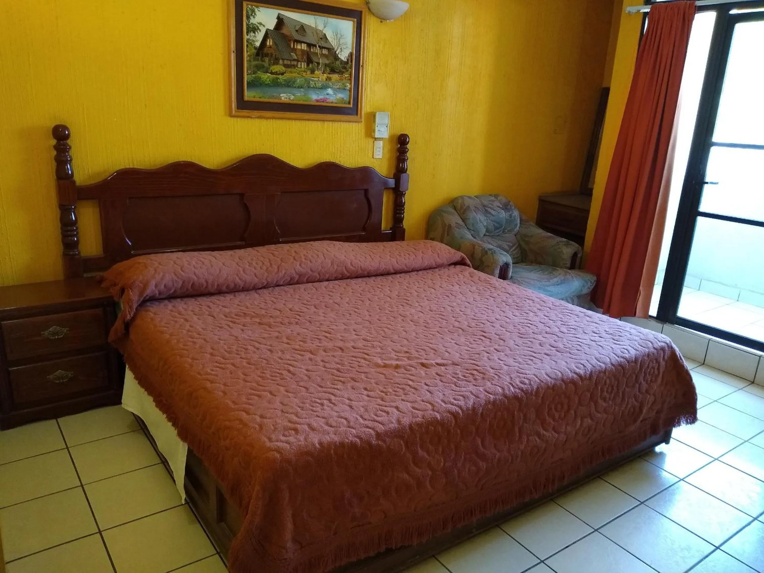 Bedroom, Bed in Hotel Real Jojutla