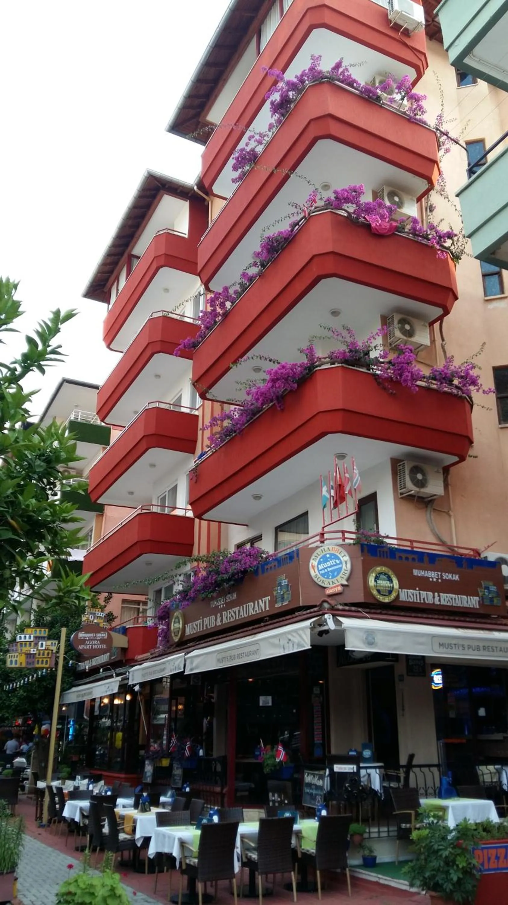 Property building in Musti Apart Hotel