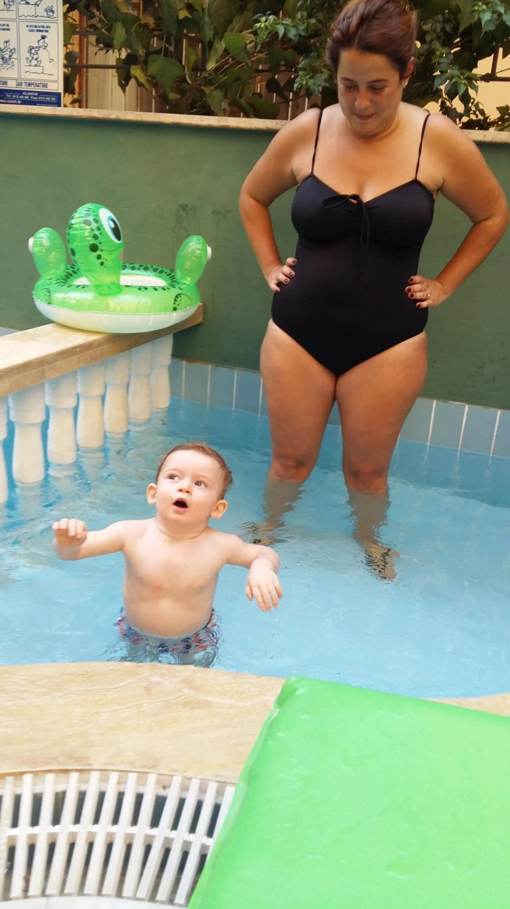 Pool view in Musti Apart Hotel