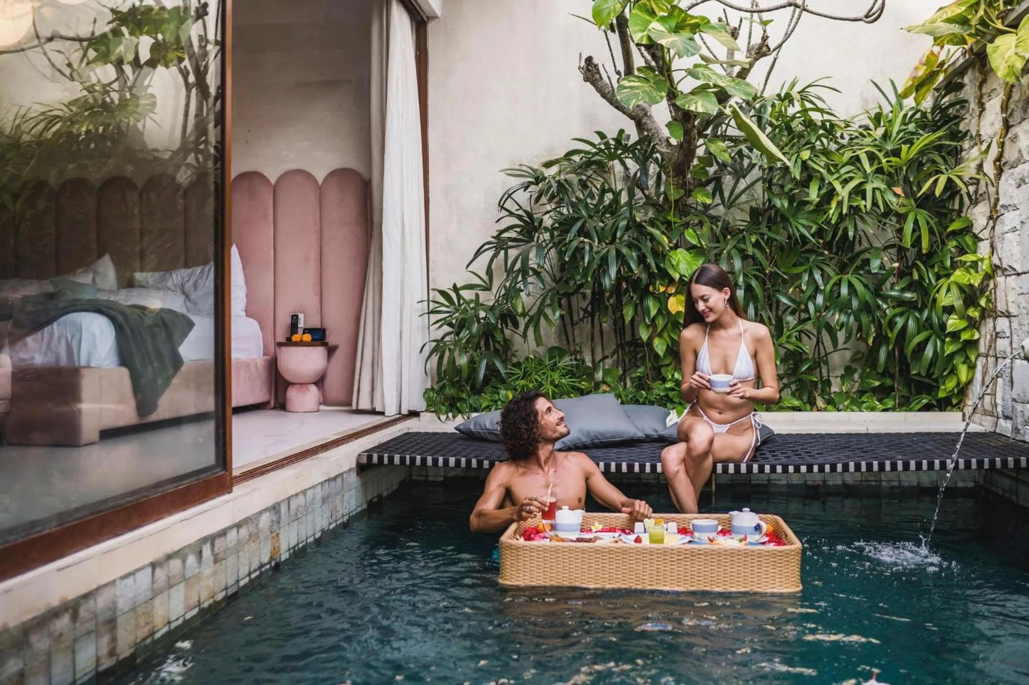 Swimming pool in La Vie Villa Seminyak by Ini Vie Hospitality