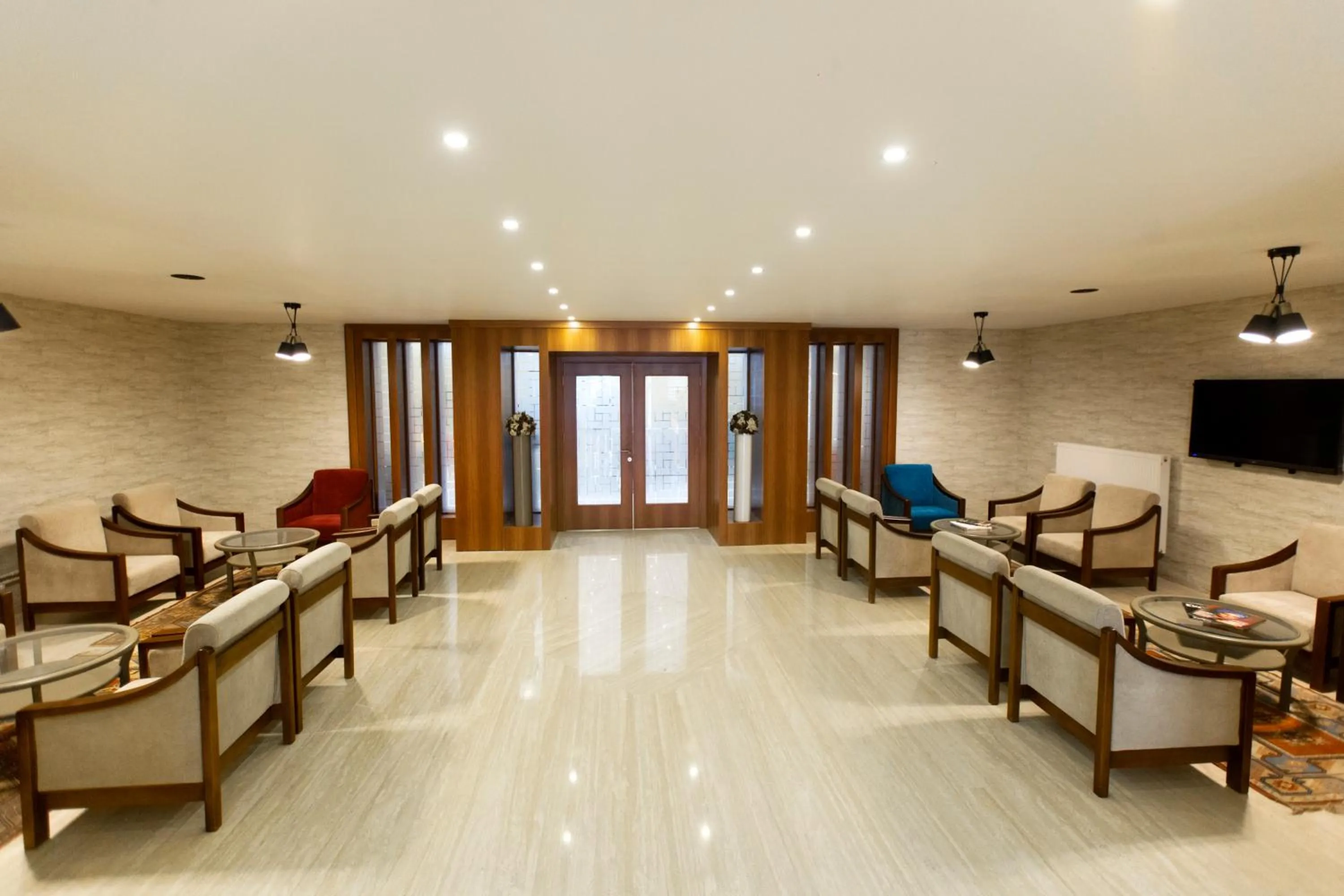 Seating area in Piskin Hotel