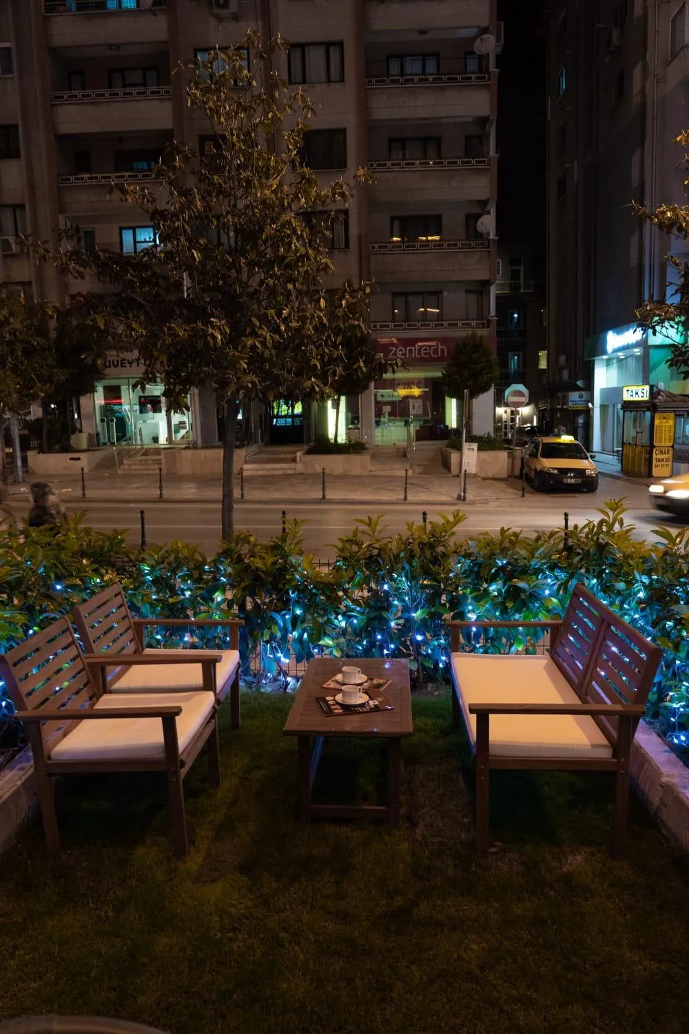 Patio in Piskin Hotel