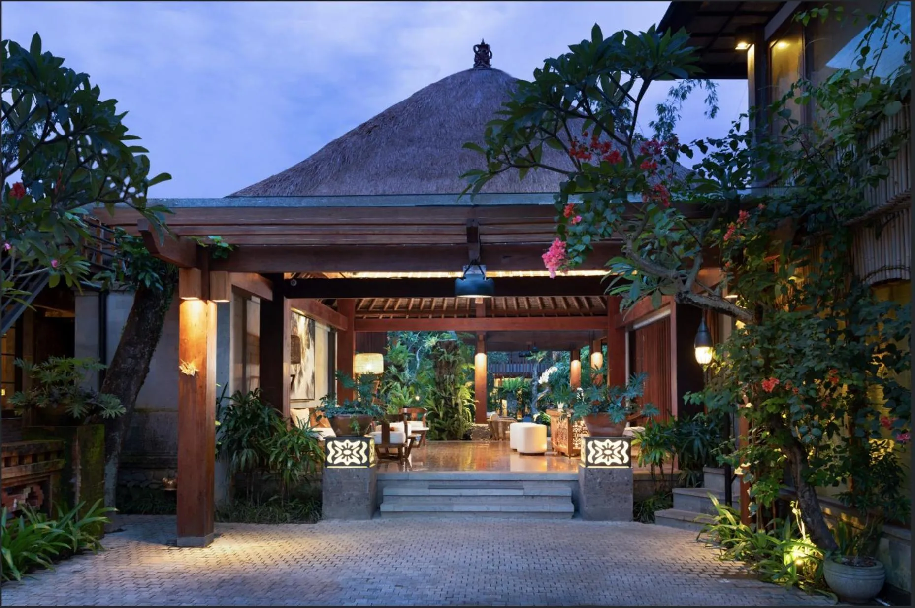 Facade/entrance in Adiwana Monkey Forest