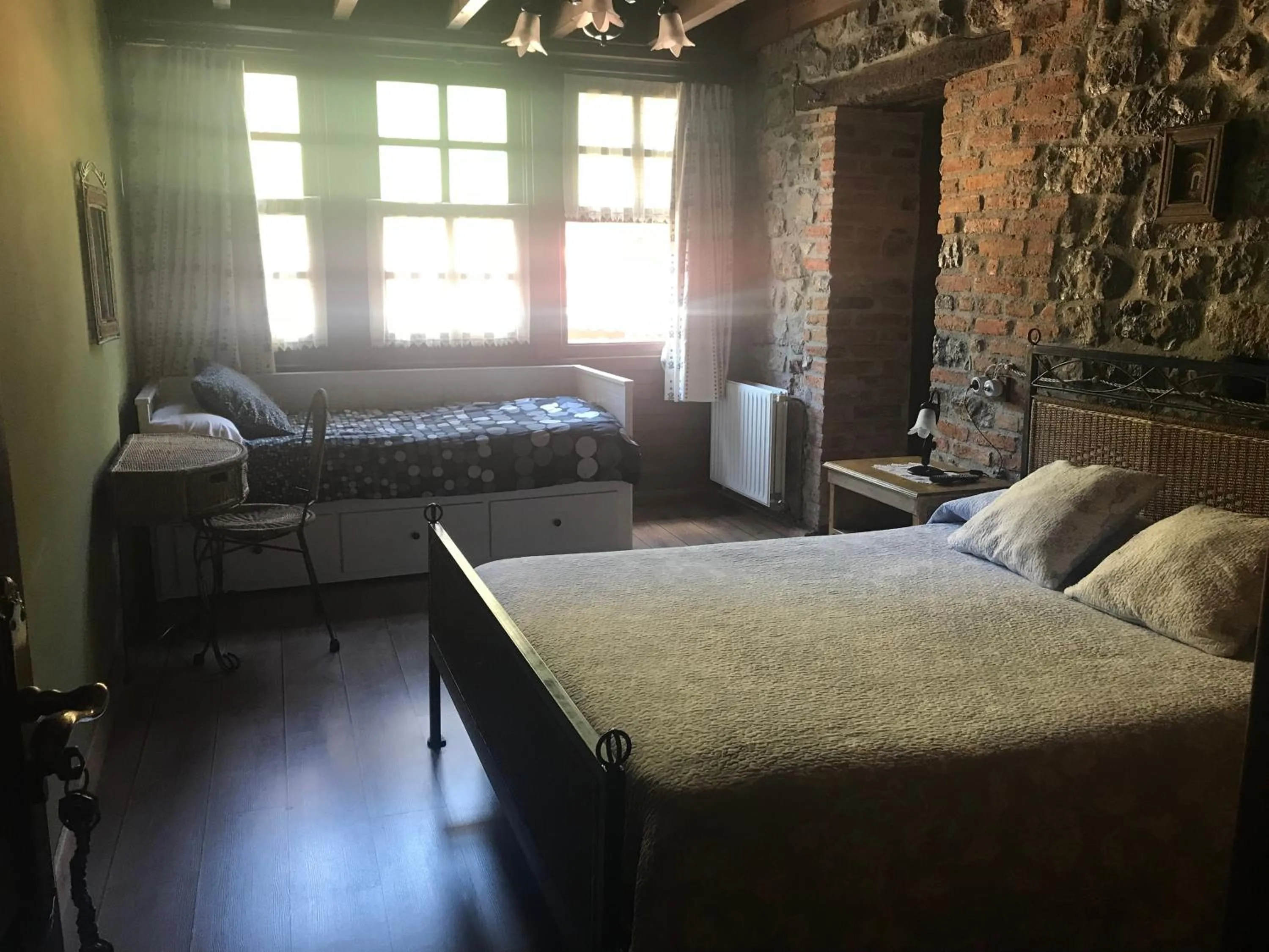 Bed in Hotel Rural Los Texos