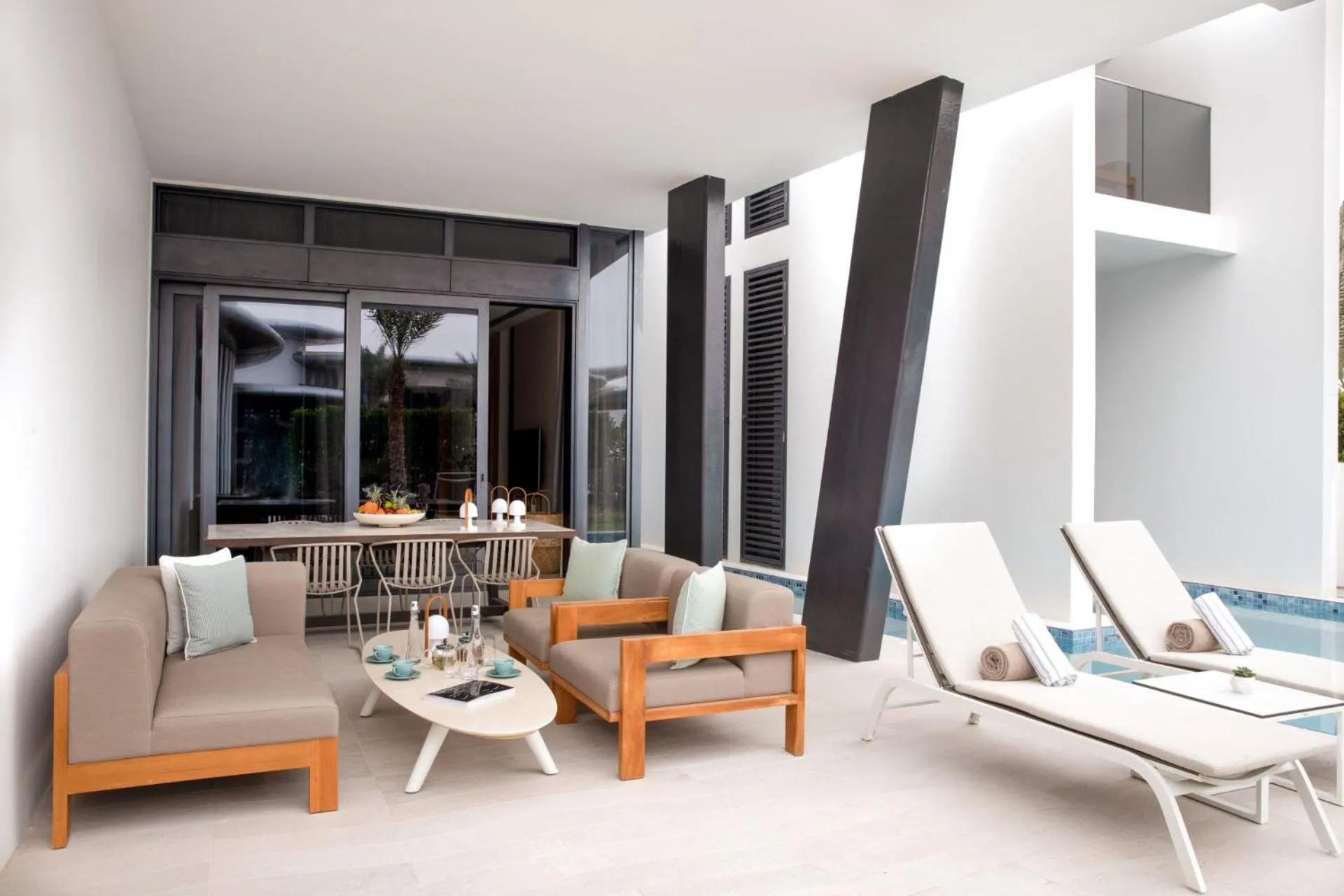 Swimming pool in Jumeirah Saadiyat Island Abu Dhabi