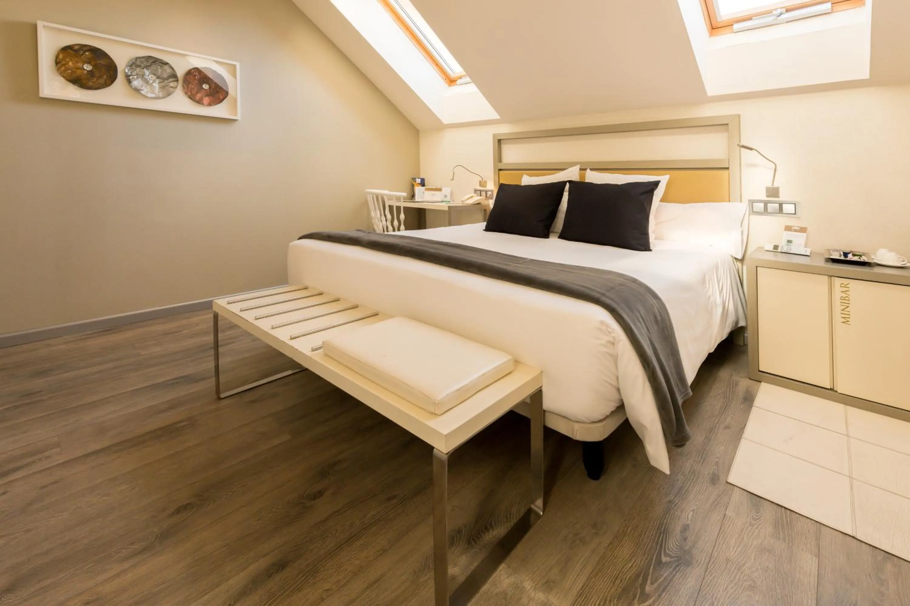 Bed in Hotel & Spa Princesa Munia