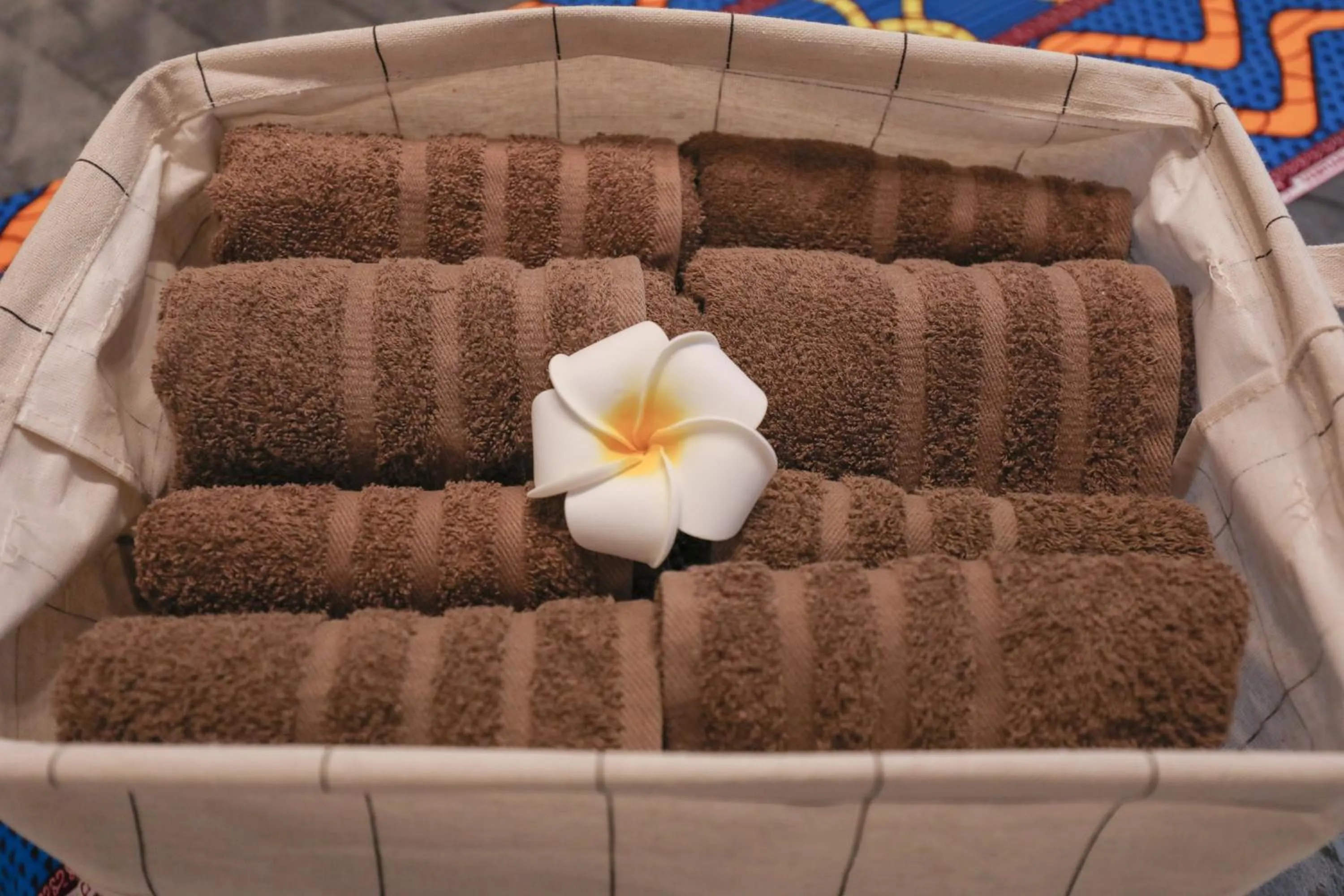 towels in Hakata apartment