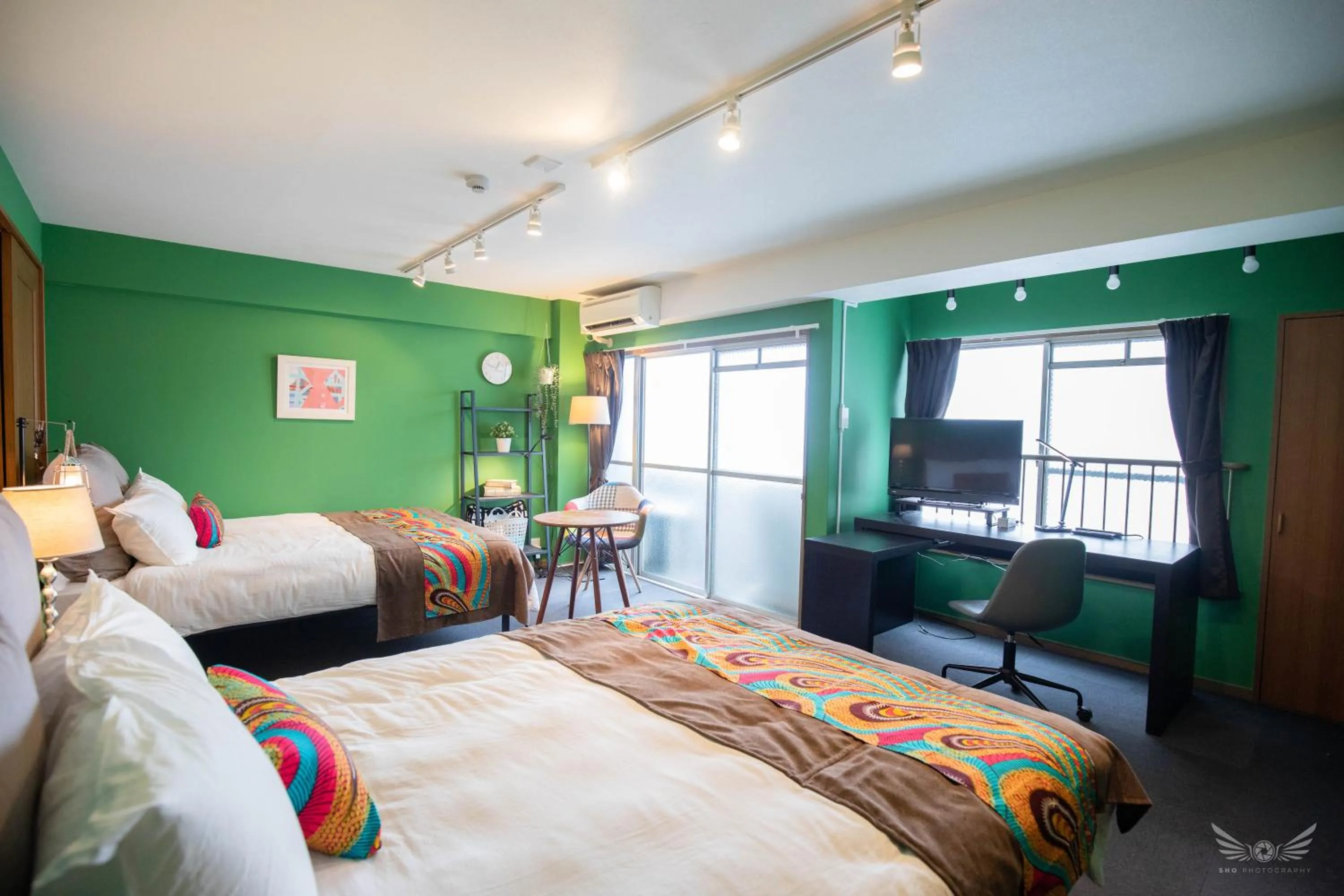 Bed in Hakata apartment