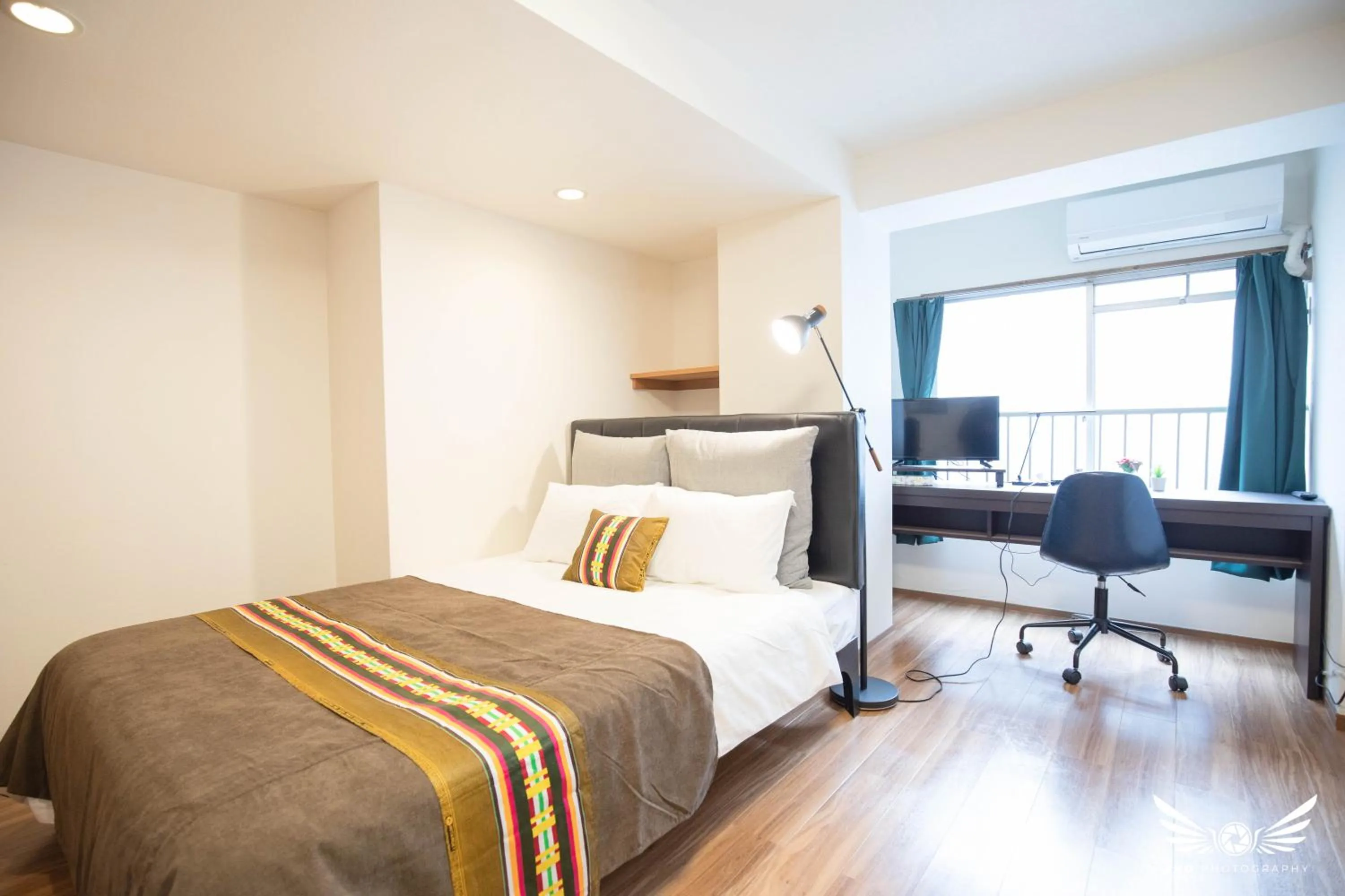 Bed in Hakata apartment