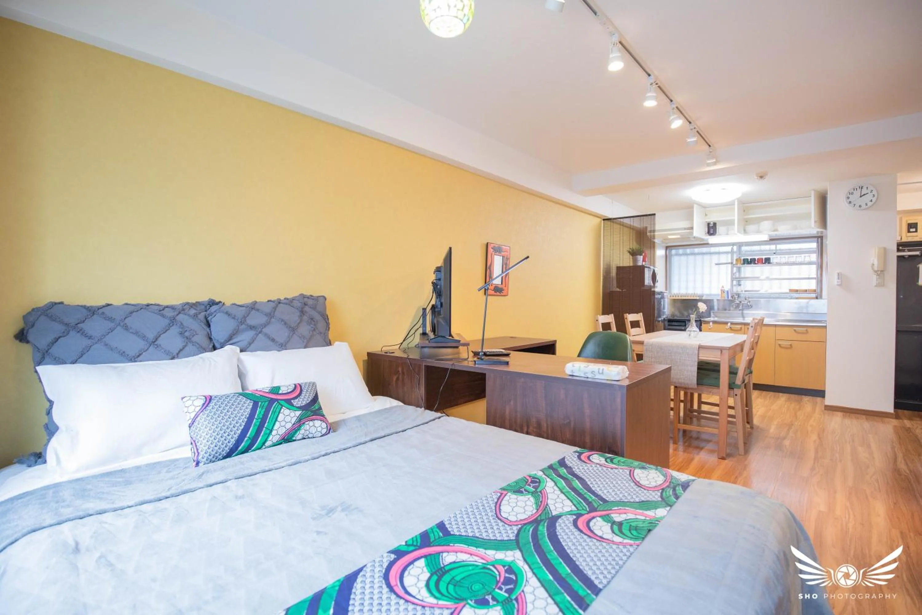 Bed in Hakata apartment