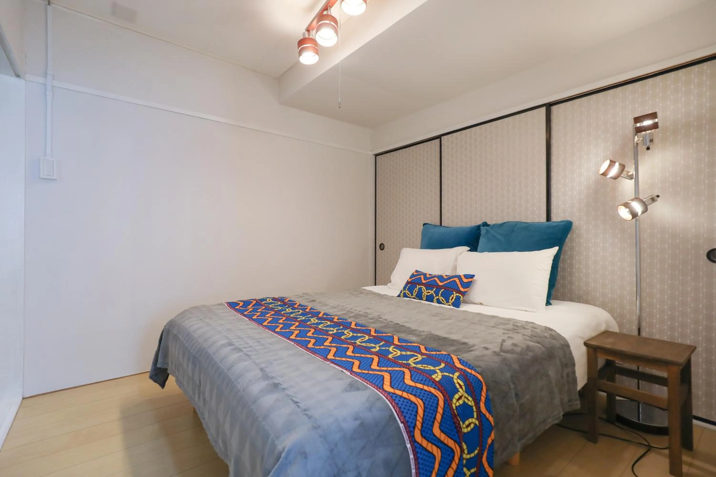 Bed in Hakata apartment