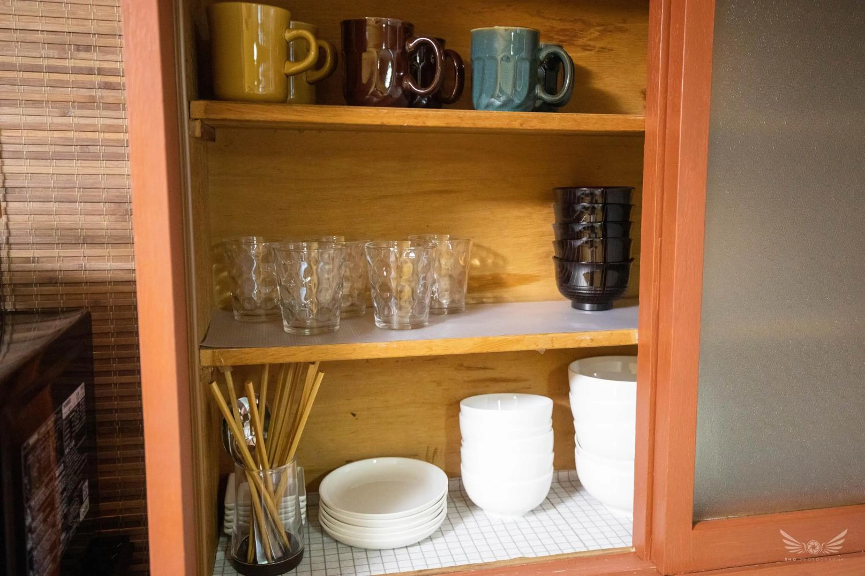 Coffee/tea facilities in Hakata apartment