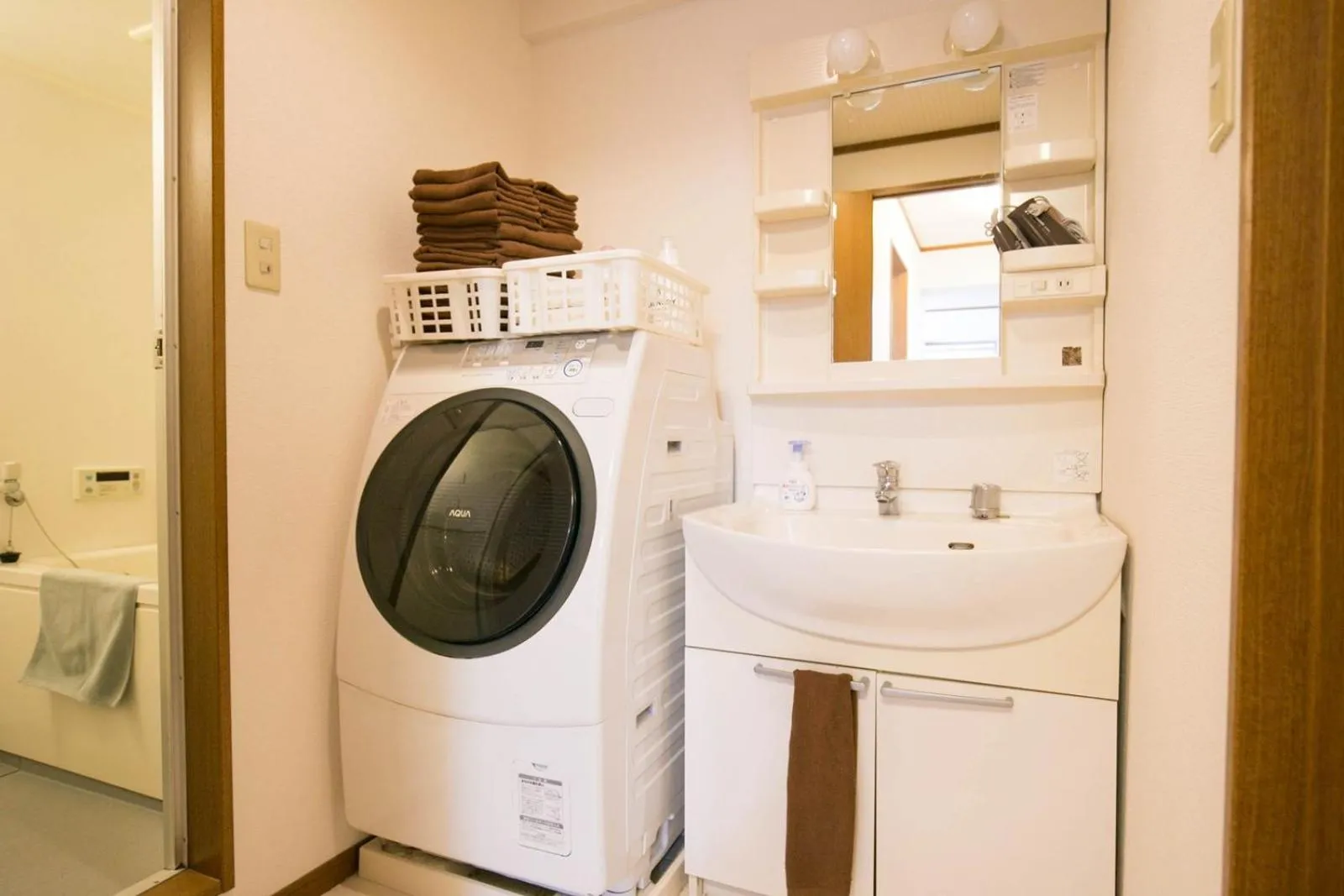towels in Hakata apartment