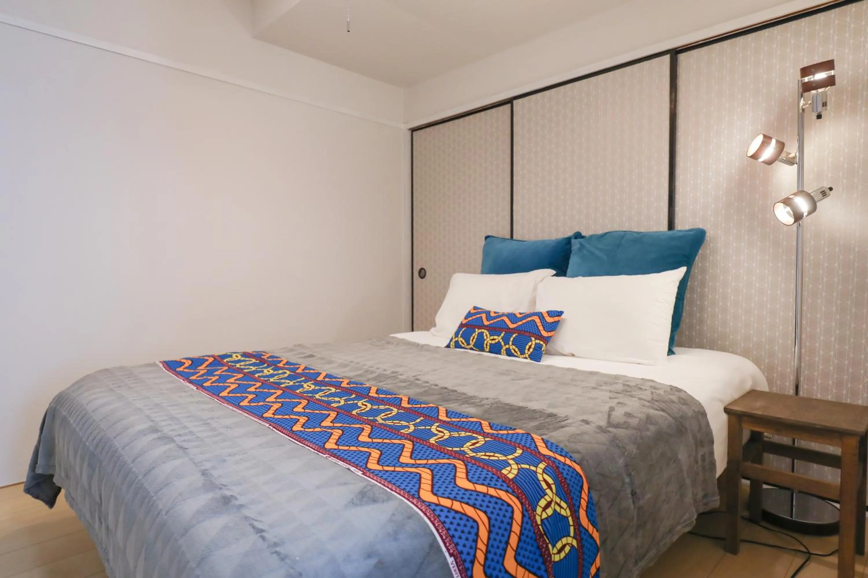 Bed in Hakata apartment