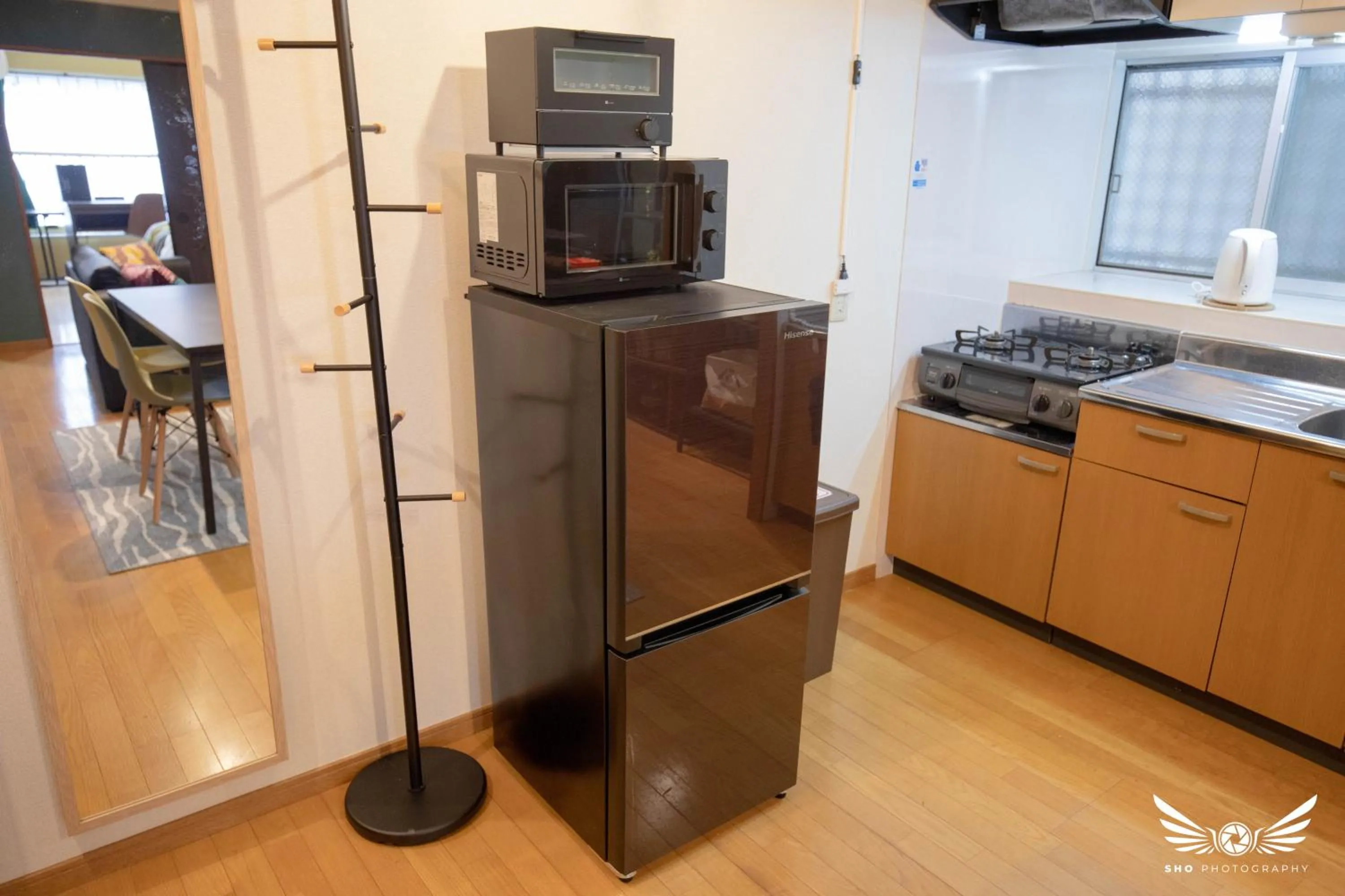 Kitchen or kitchenette in Hakata apartment