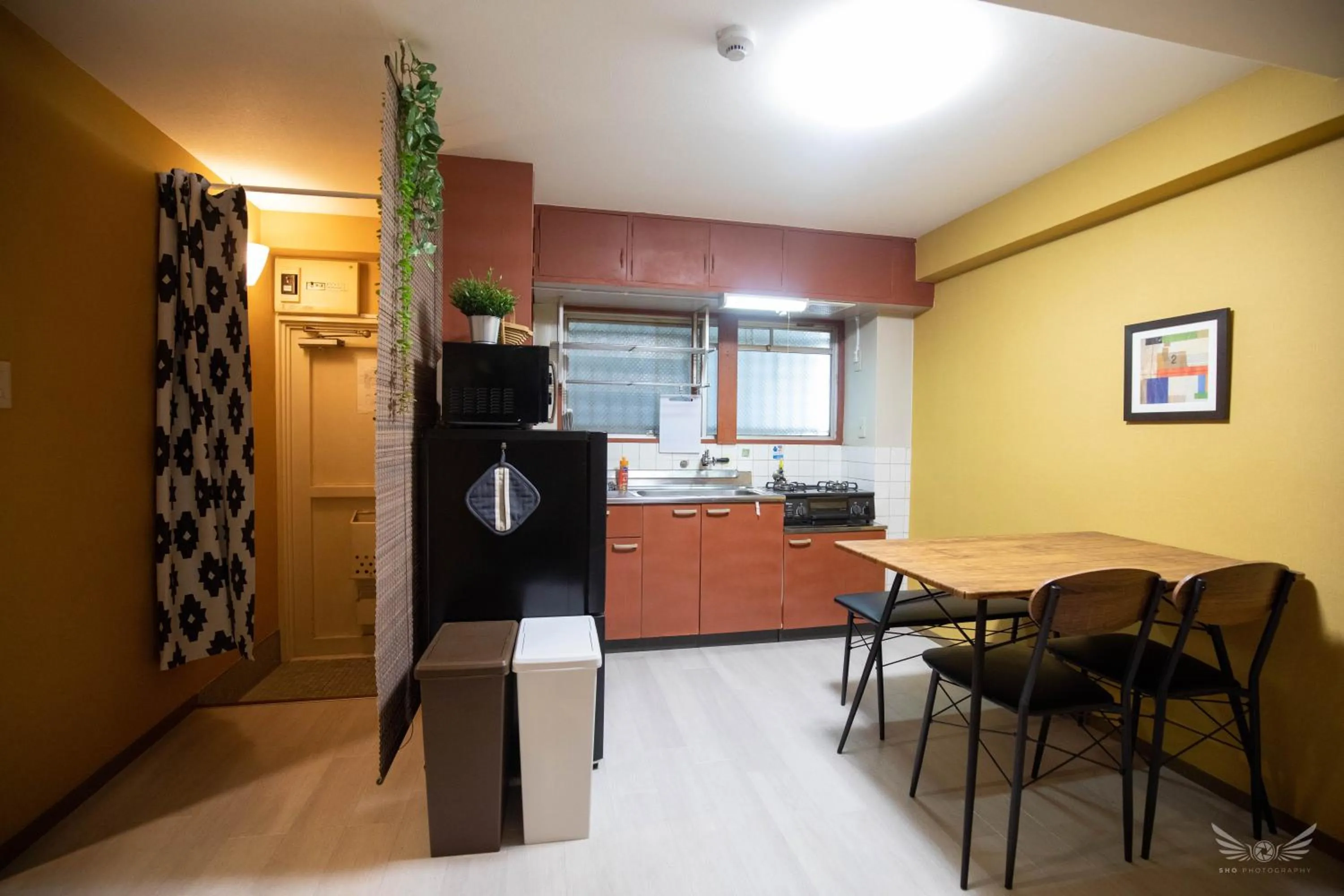 Kitchen or kitchenette in Hakata apartment