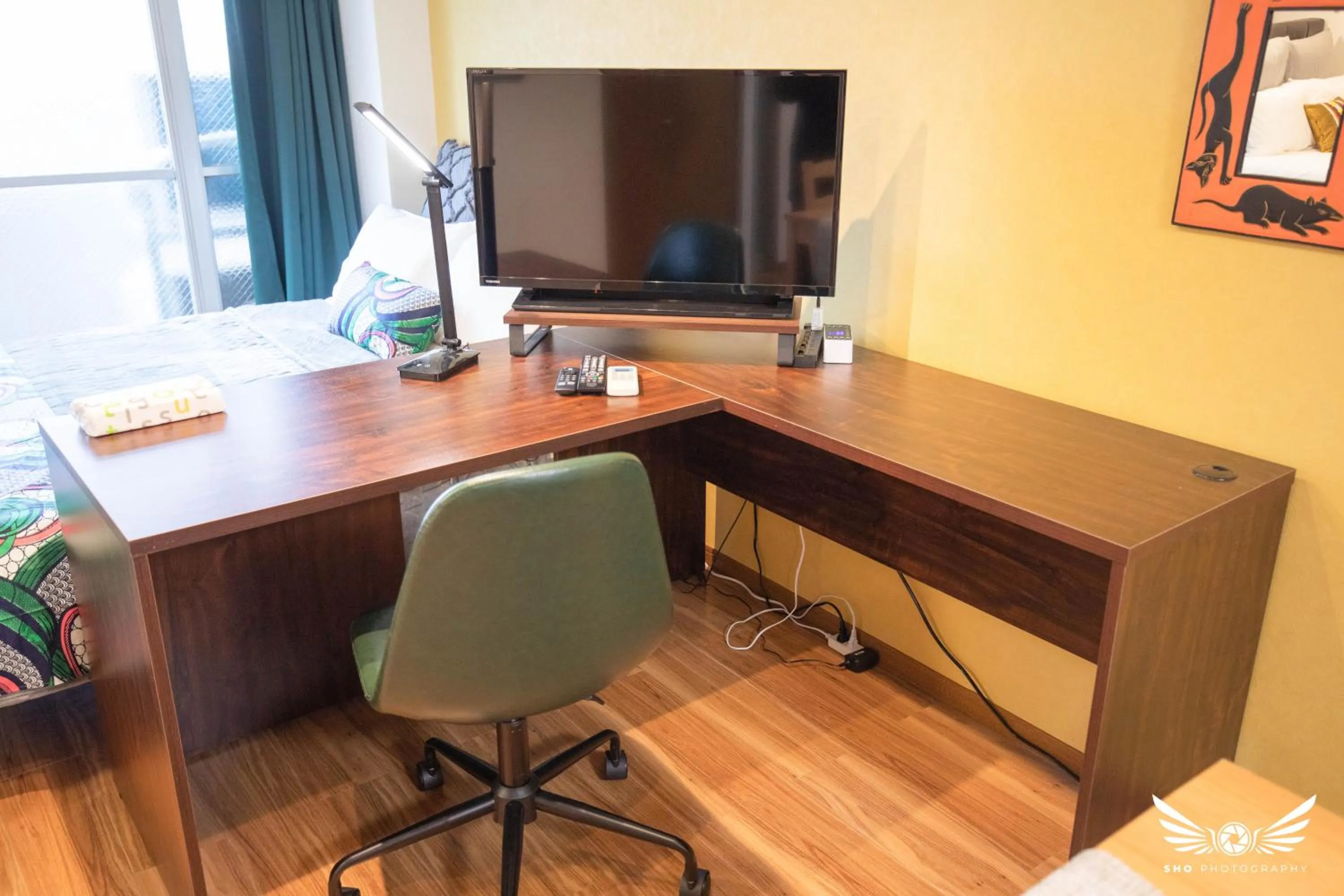 TV and multimedia in Hakata apartment