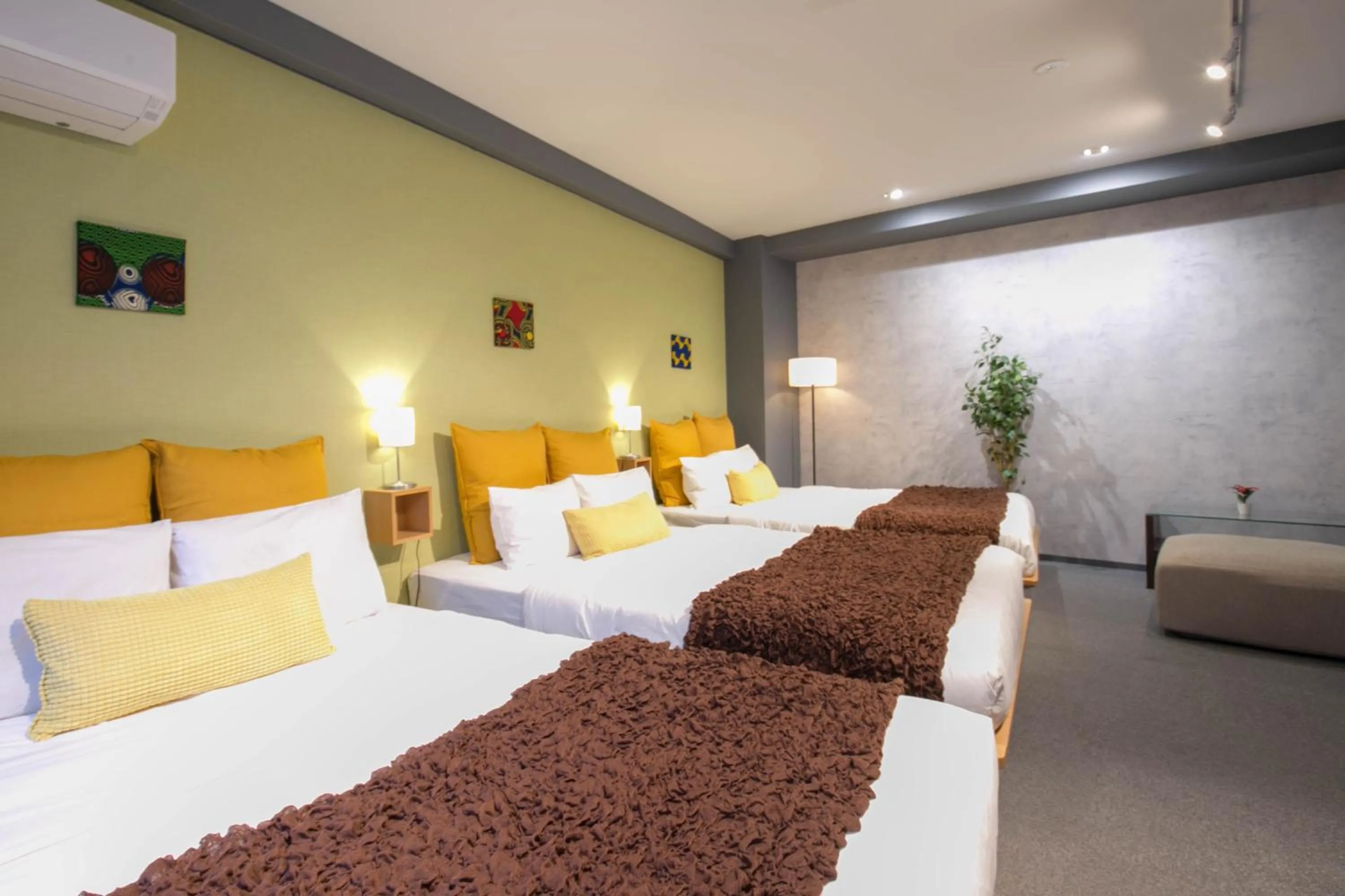 Bed in Hakata apartment