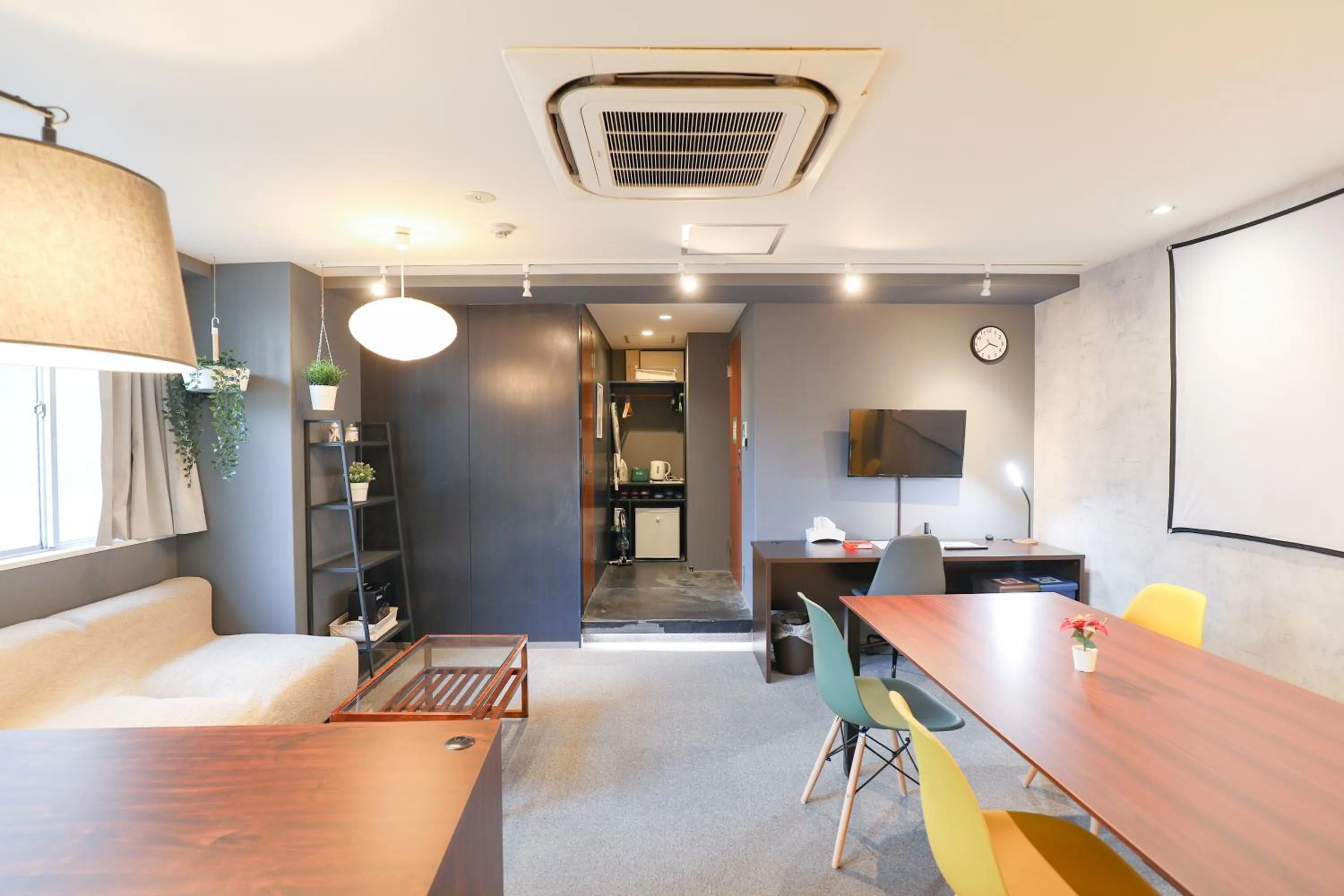 TV and multimedia in Hakata apartment